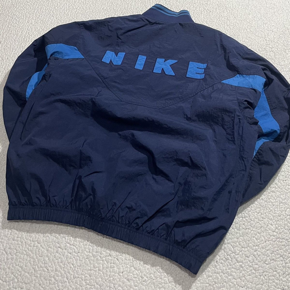 Nike Vintage Nike Half Zip Windbreaker Size US XL / EU 56 / 4 - 3 Thumbnail