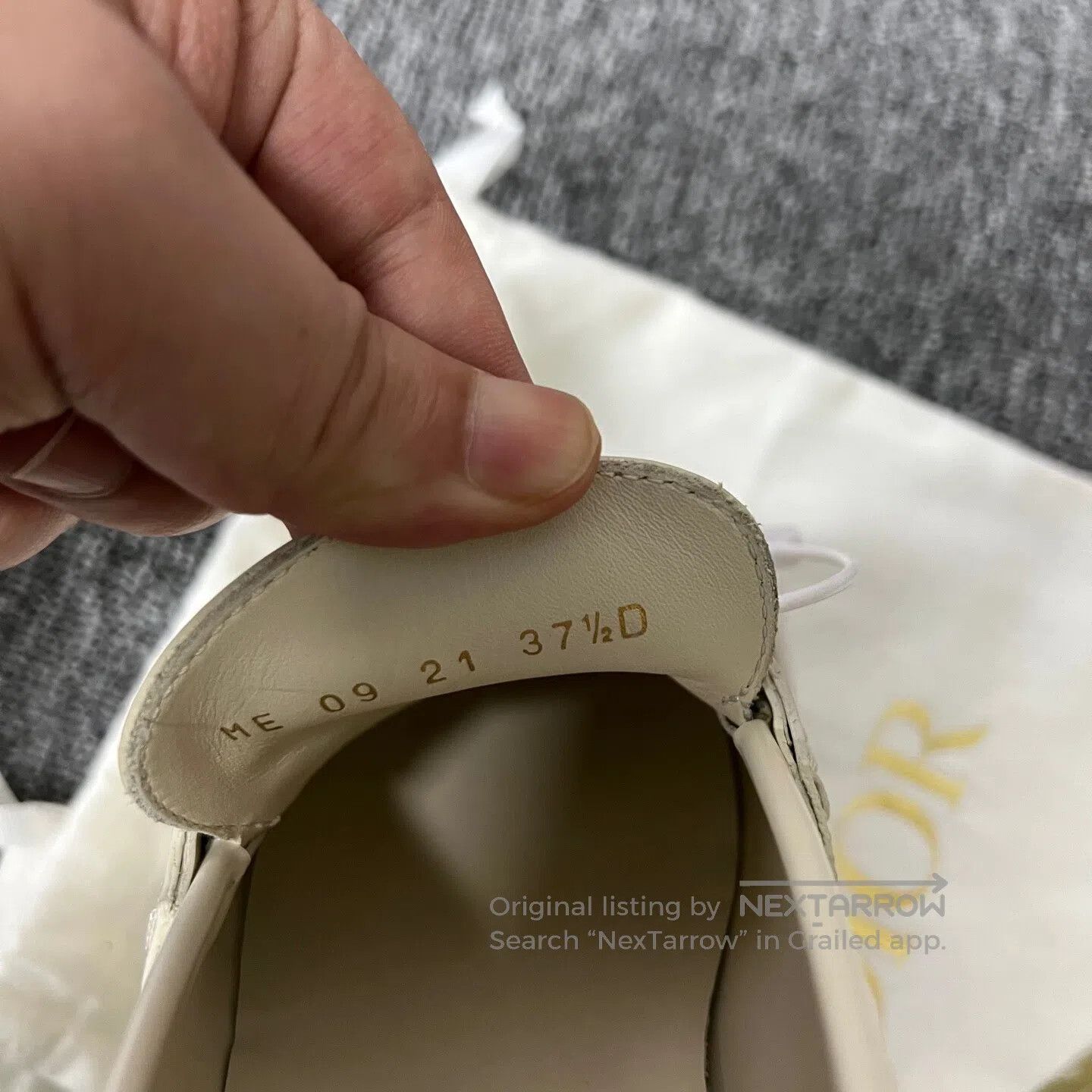 Dior Dior Logo: Lefu Shoes| Size US 7 / IT 37 - 7 Thumbnail