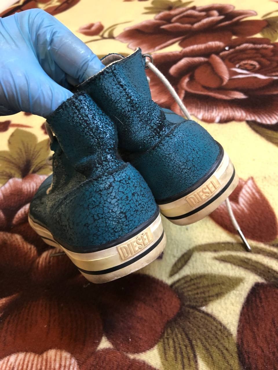 Diesel Diesel leather sneakers women Size US 7 / IT 37 - 13 Thumbnail