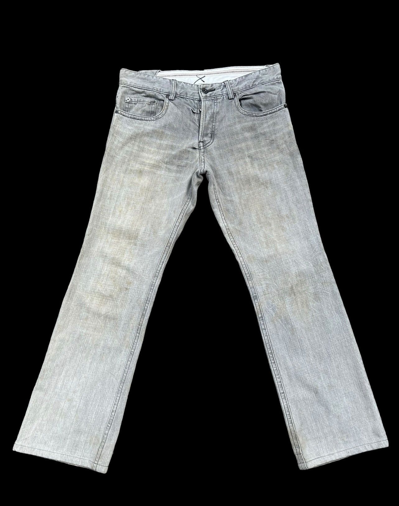 Vintage A.A.R Against All Risks Ageing Mud Stains Denim Jeans Size US 32 / EU 48 - 1 Thumbnail