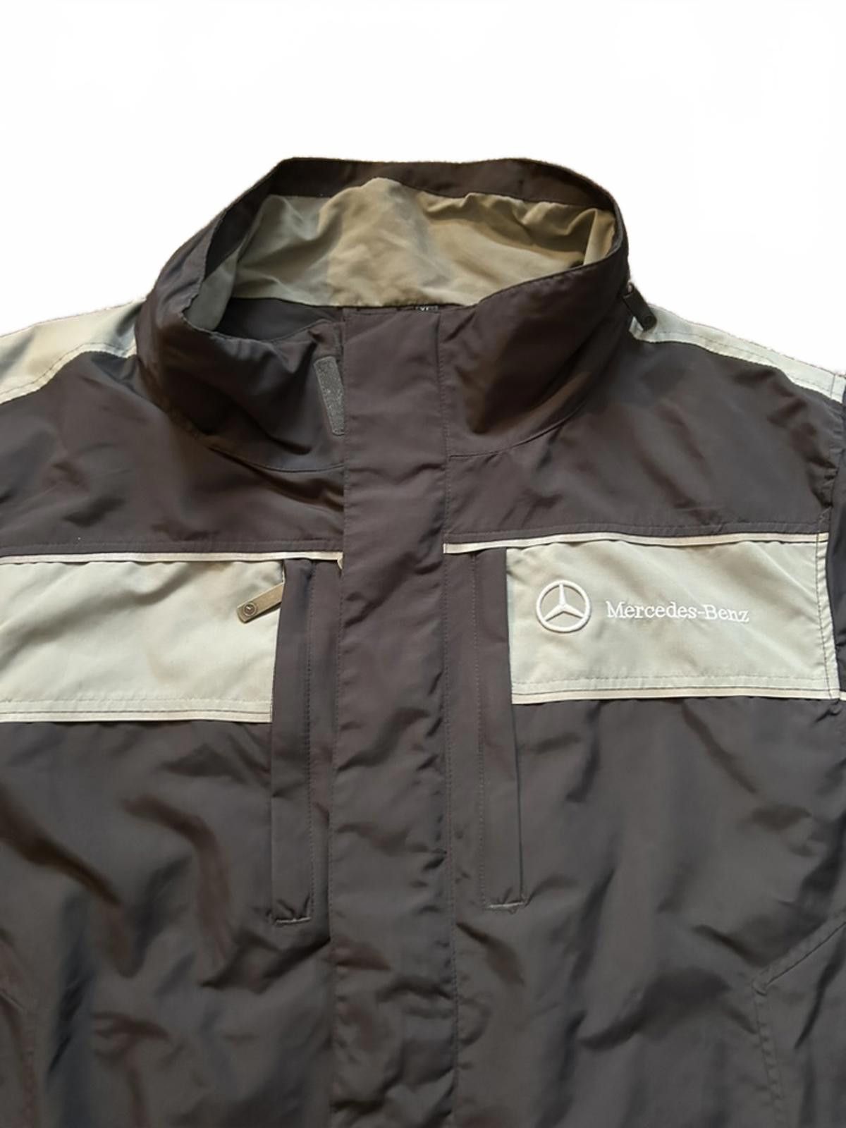 Mercedes-Benz Vintage Mercedes-Benz Embroidered Windbreaker Jacket Size US XL / EU 56 / 4 - 2 Thumbnail