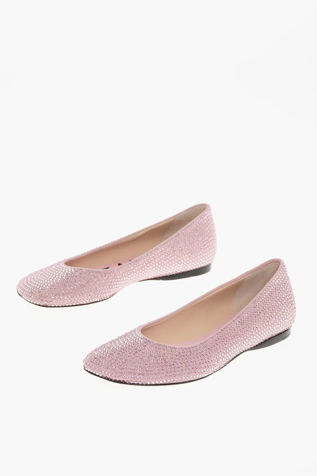 Loewe og1mm0426 Leather Ballet Flats in Pink Size US 6 / IT 36 - 3 Thumbnail
