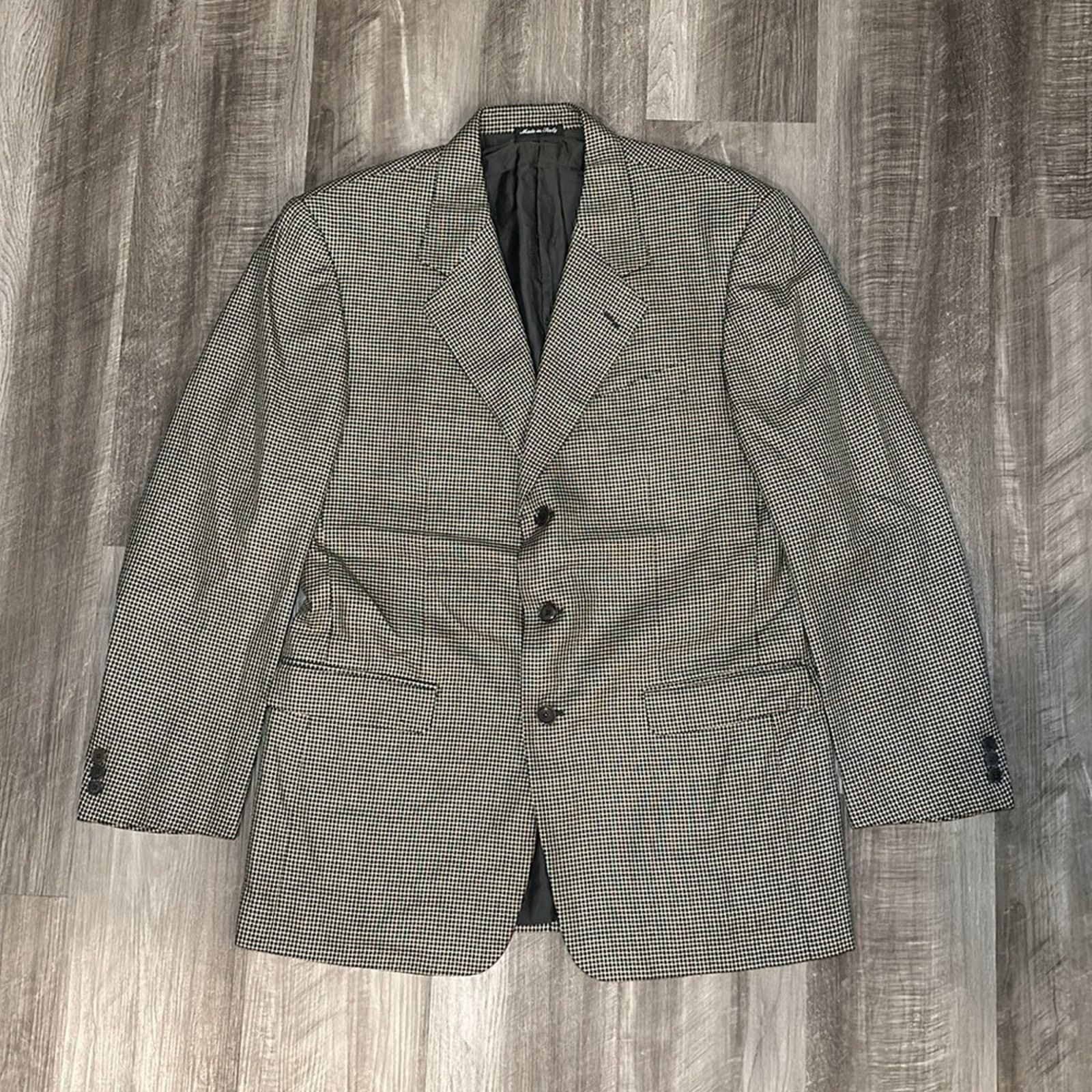 Pal Zileri Pal Zileri E. Thomas Silk and Wool Jacket - 44L Size 44L - 2 Thumbnail