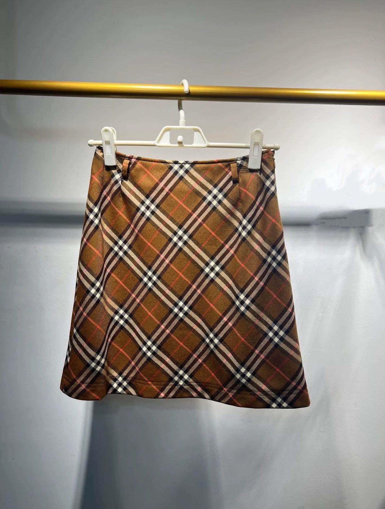Burberry Burberry Vintage Plaid Wool Skirt - dmc Size US 28 / EU 44 - 1 Thumbnail