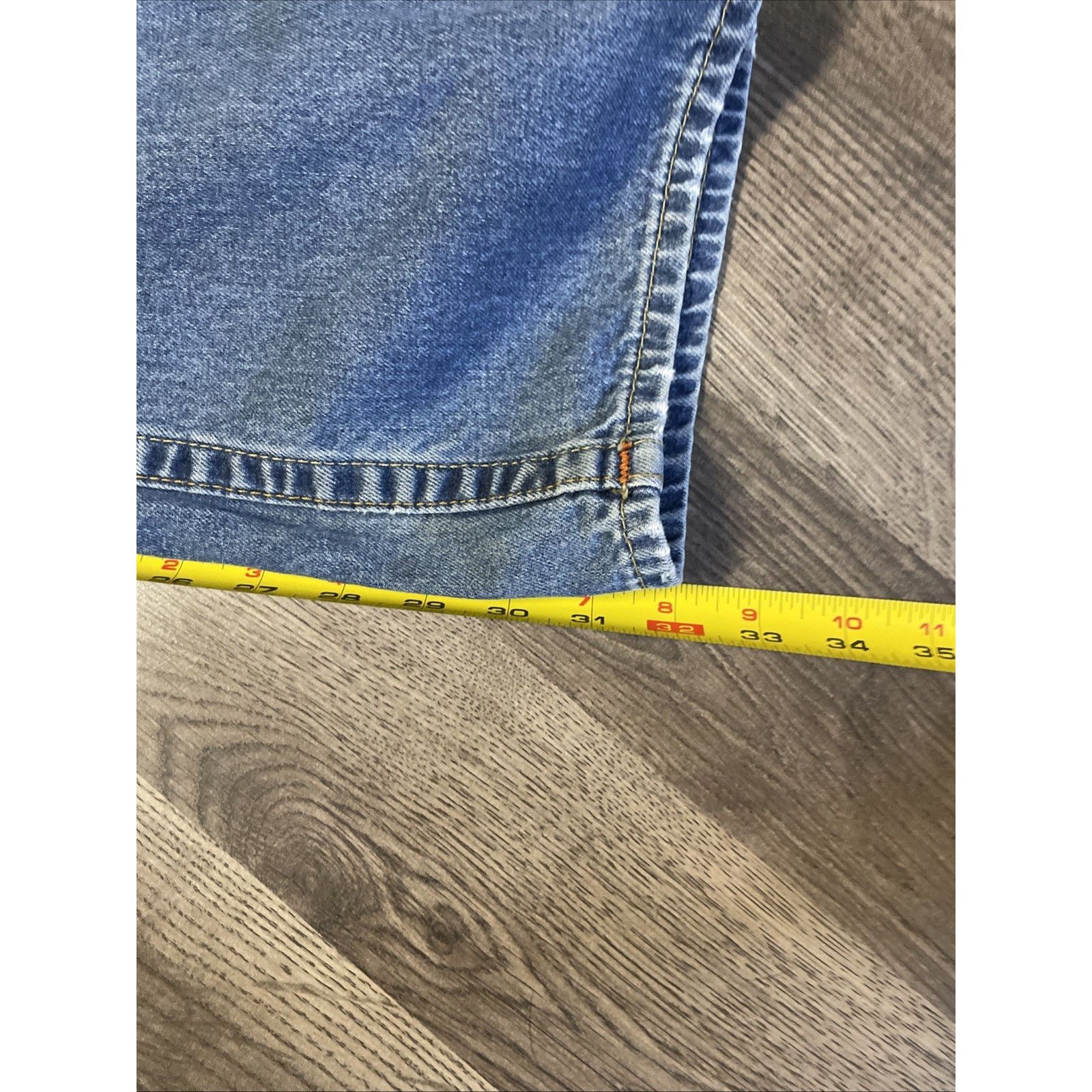 True Religion True Religion Jeans Mens 33x32 Billy Big T Flap Pockets Size US 33 - 3 Thumbnail