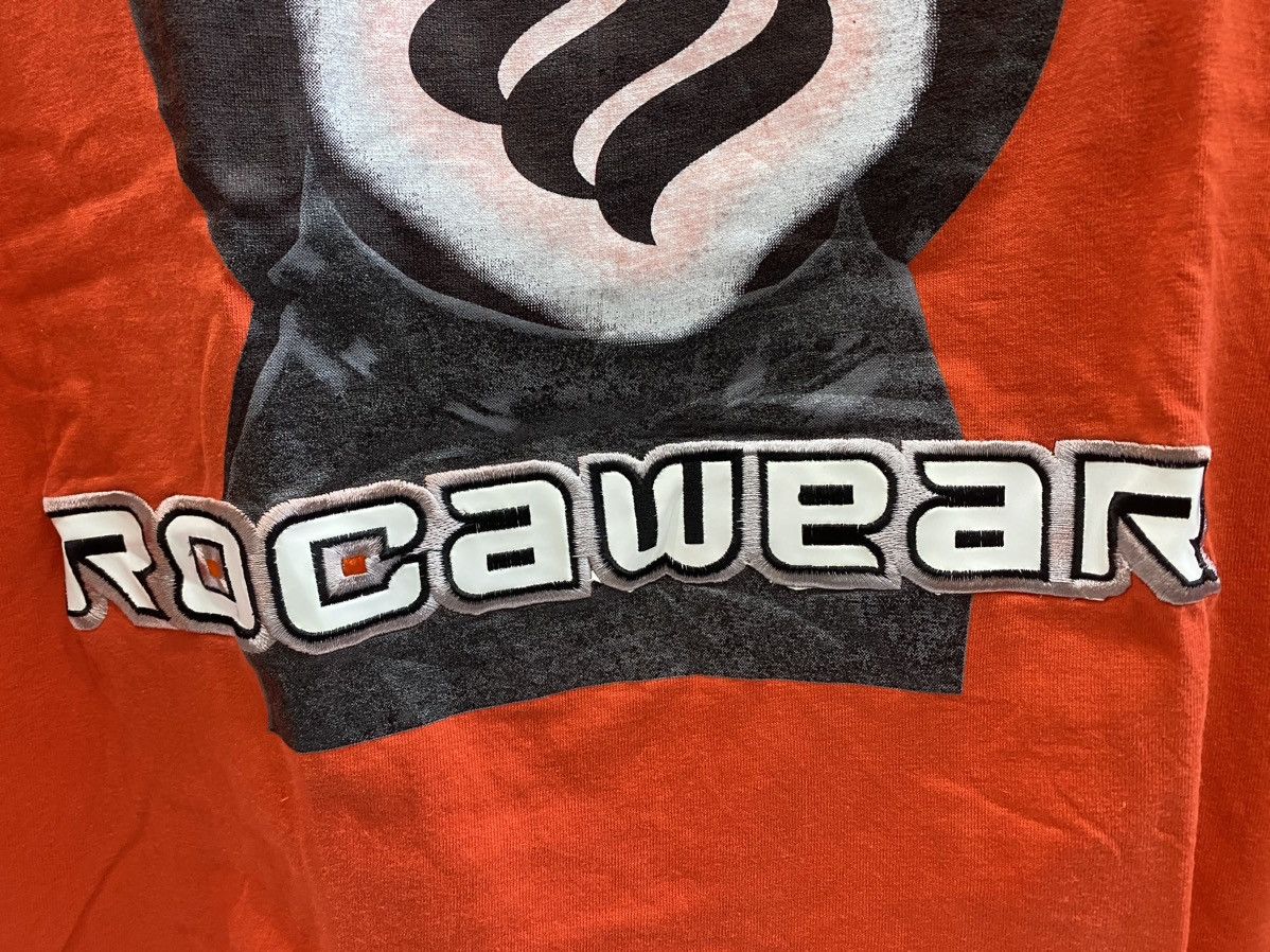 Vintage ROCAWEAR TSHIRT Size US XL / EU 56 / 4 - 4 Thumbnail
