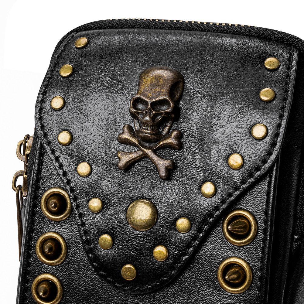 Japanese Brand Skull gothic sling bag Size ONE SIZE - 6 Thumbnail
