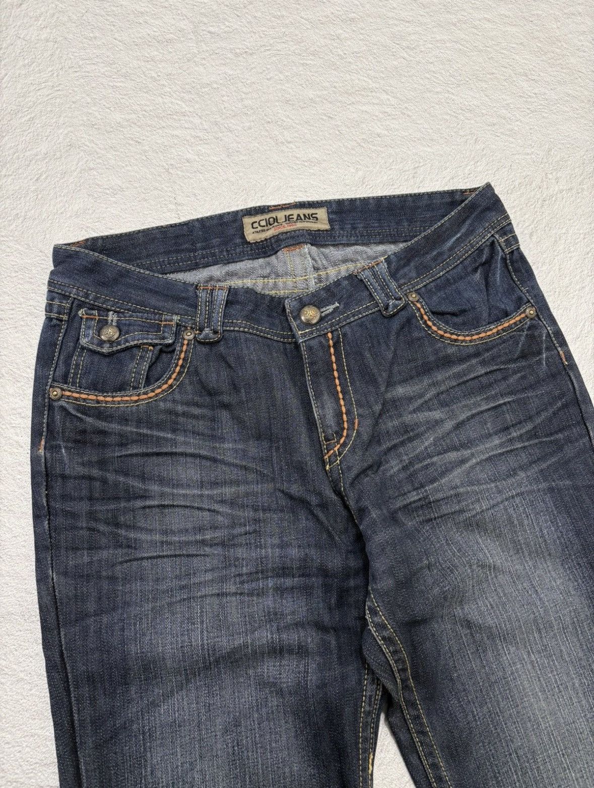 Hysteric Glamour 2000s Cciol Flared Denim Size US 30 / EU 46 - 4 Thumbnail