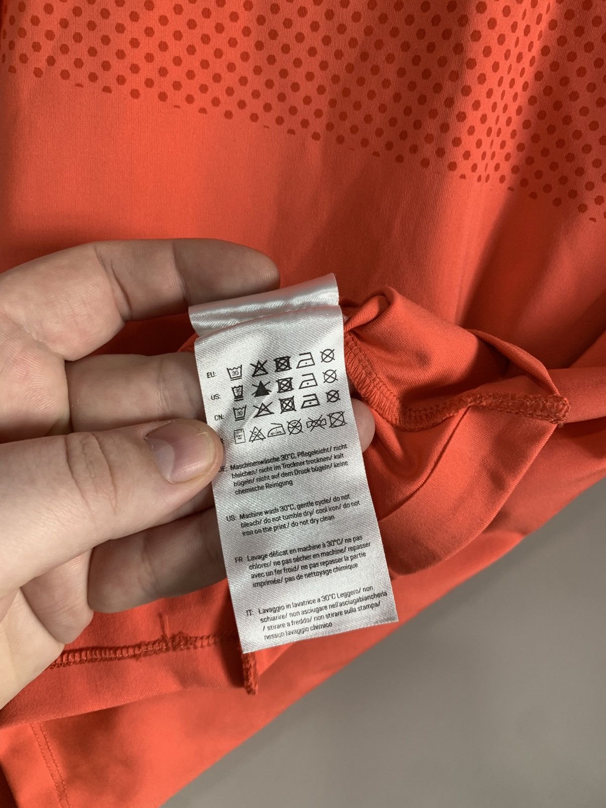 Other Womens Porsche Cycling Shirt Orange Jersey Size S Size S / US 4 / IT 40 - 10 Thumbnail
