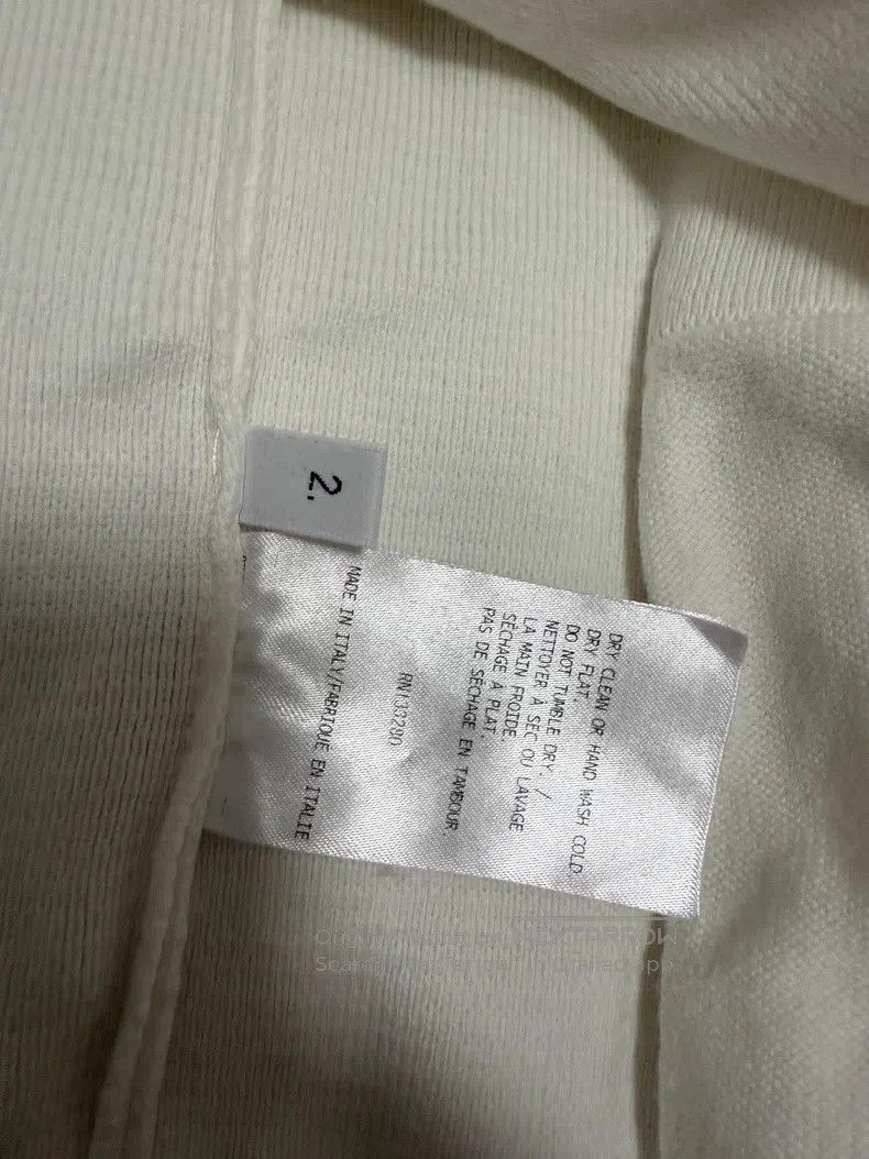 Thom Browne Thom Browne Classic White Cotton Cardigan Size US M / EU 48-50 / 2 - 6 Thumbnail