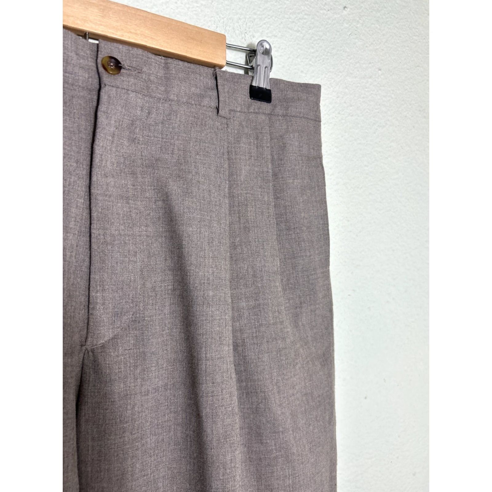 Levi's VINTAGE Levi’s Sevens Mens 34x32 Polyester Rayon Pants Brown Size US 34 / EU 50 - 5 Thumbnail