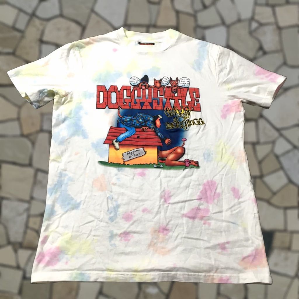 Vintage VINTAGE Snoop Doggy Dogg Doggystyle Shirt Rap 90's small RARE embroidered 1993 Size US S / EU 44-46 / 1 - 1 Thumbnail