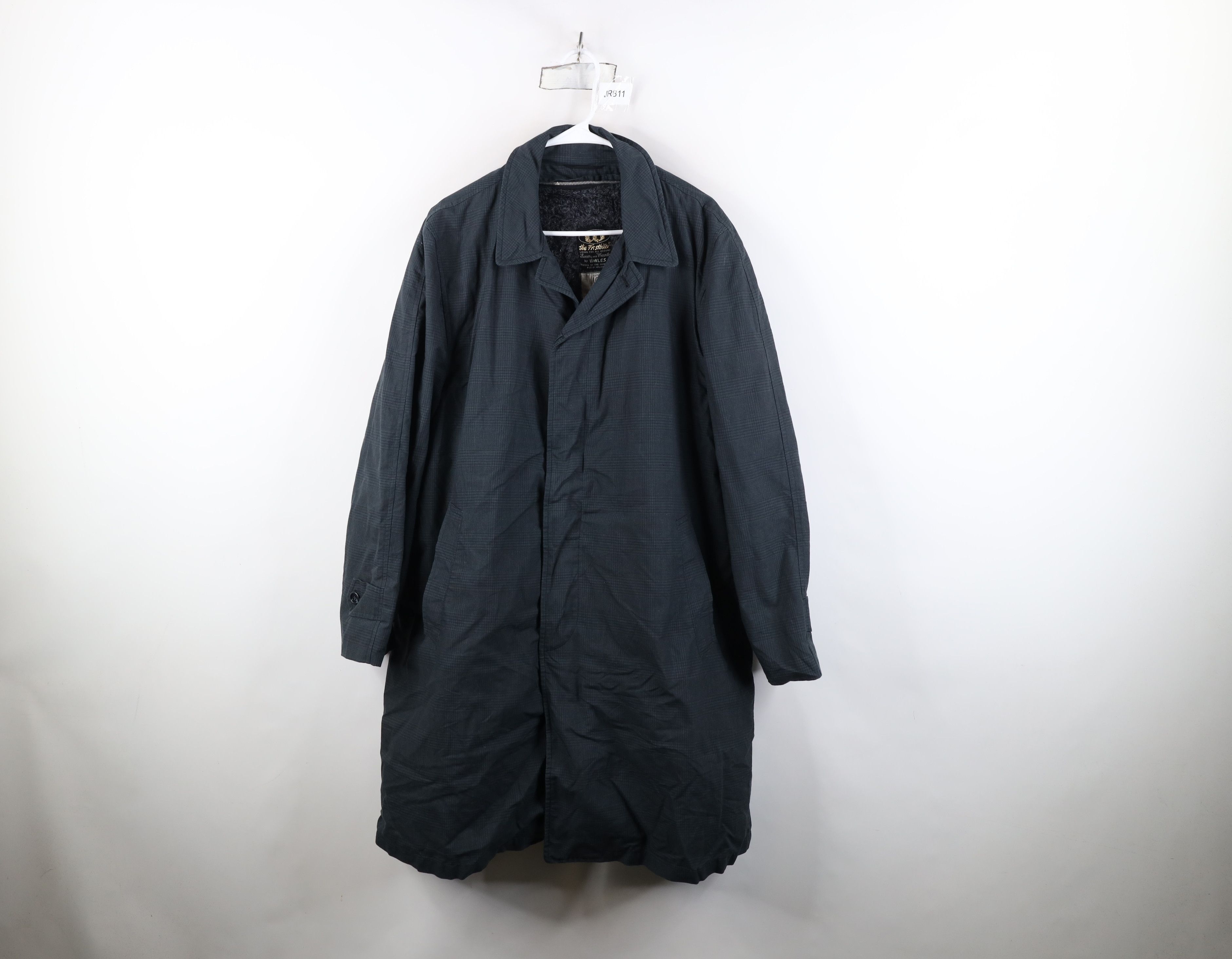 Vintage Vintage 50s Streetwear Trench Coat Rain Jacket Plaid USA Size US XXL / EU 58 / 5 - 1 Thumbnail