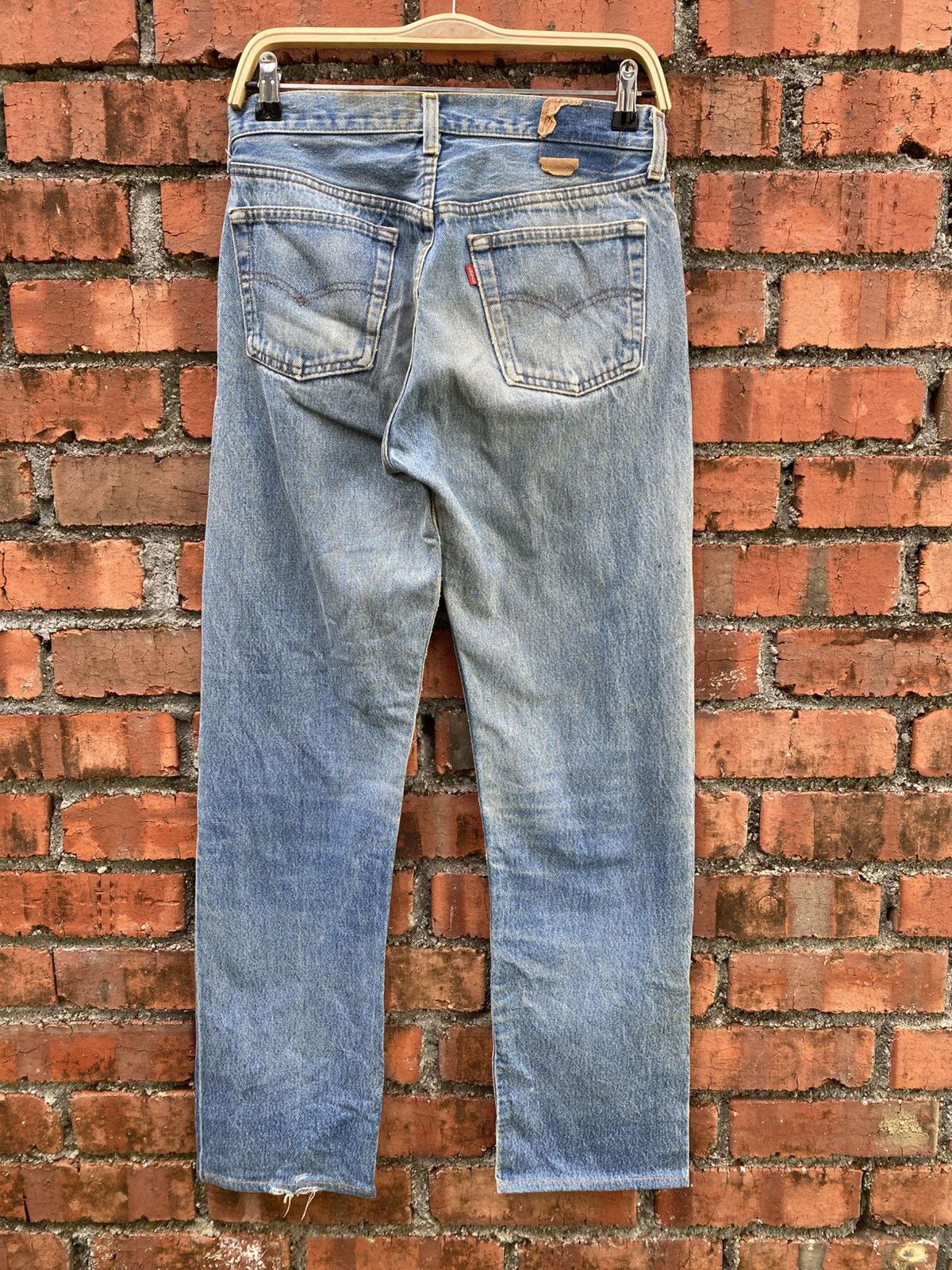 Levi's Vintage Clothing W30x30.5 Vintage levi's 501 distressed made in usa Size US 30 / EU 46 - 2 Thumbnail
