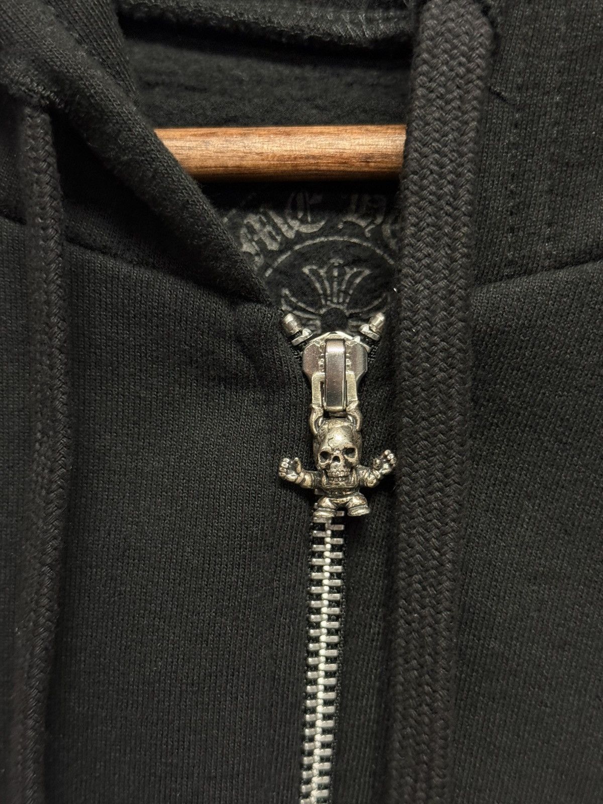 Chrome Hearts Chrome Hearts Foti Zip Up Hoodie Black Size XS NEW Size US XS / EU 42 / 0 - 9 Thumbnail