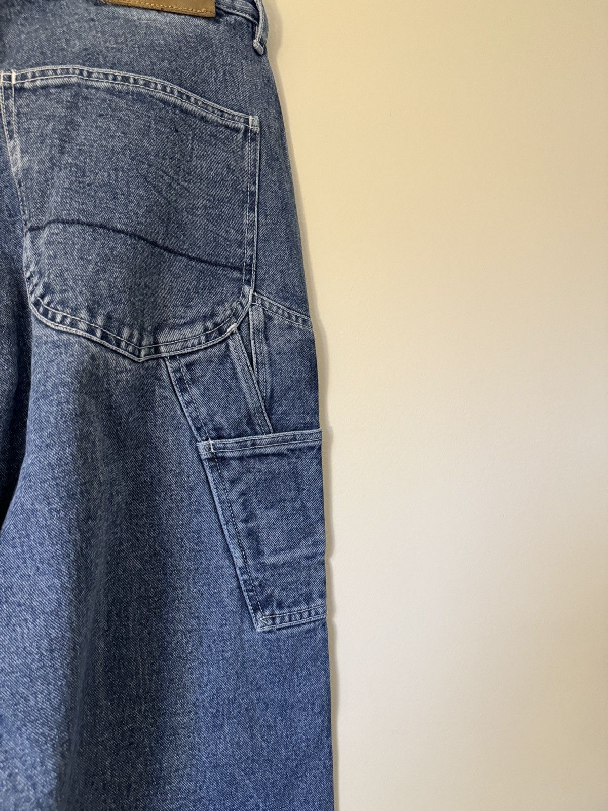 Nautica VINTAGE Y2K BAGGY NAUTICA DENIM CARPENTER SKATER JEANS 32 Size US 32 / EU 48 - 14 Thumbnail