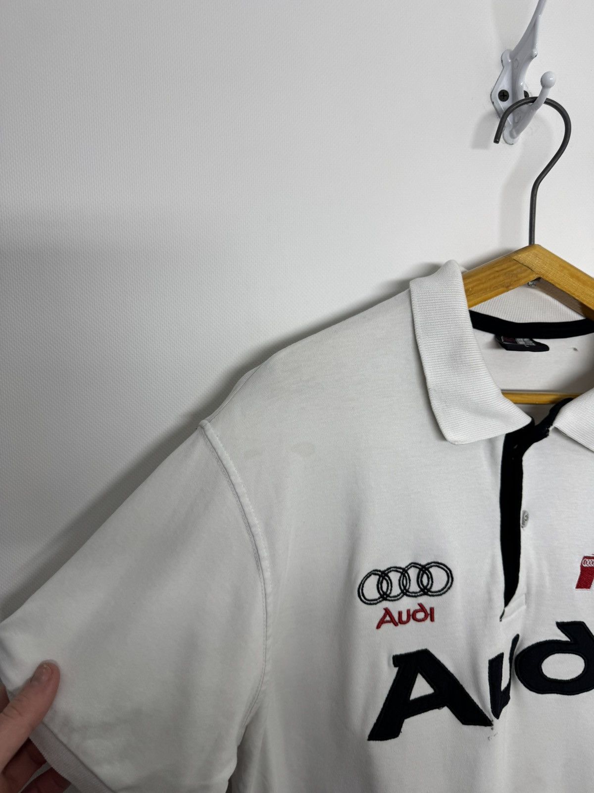 Audi Audi Sports Racing Polo T-Shirt Embroidered Size US L / EU 52-54 / 3 - 8 Thumbnail