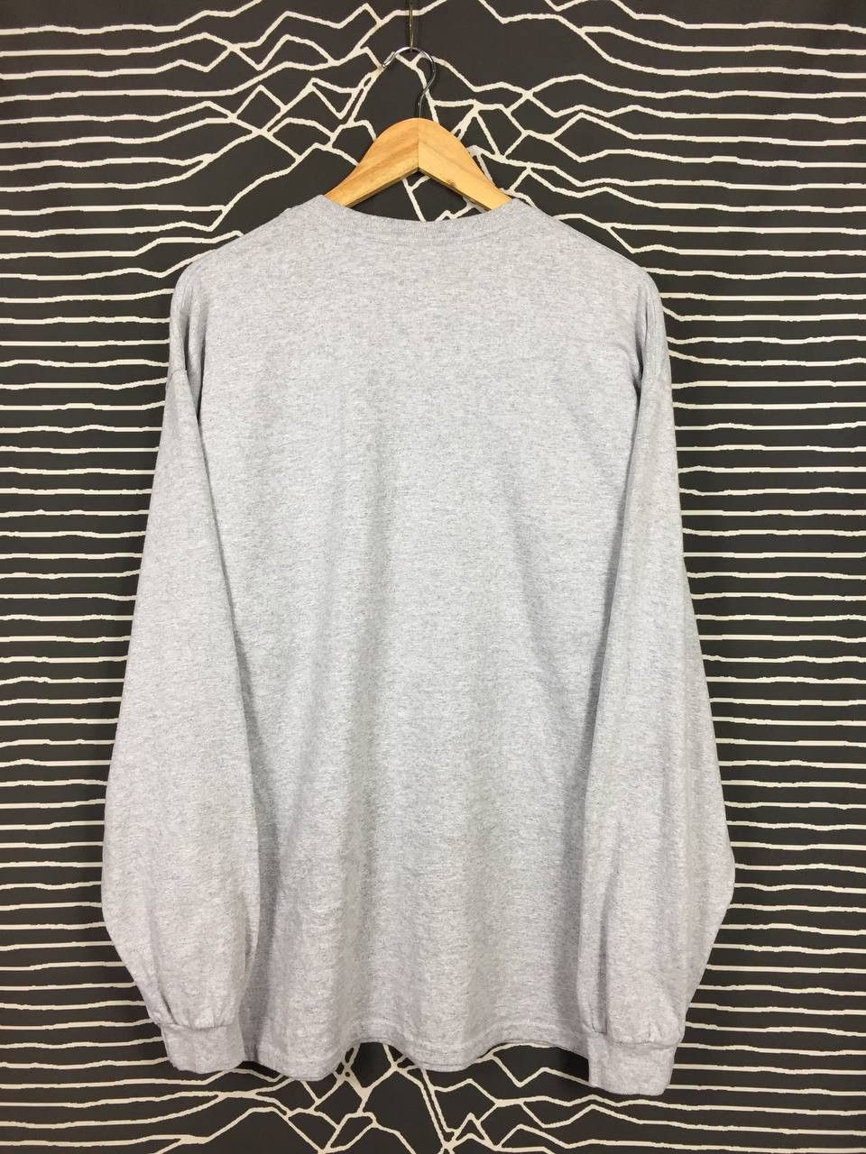 Gildan × Vintage Gildan Plain Casual Essential Pocket Longsleeve Tee Size US XL / EU 56 / 4 - 5 Thumbnail