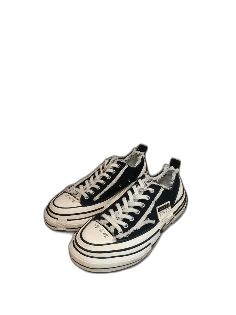 Rick Owens Wu Jianhao Black and White Sneakers Size US 9 / EU 42 - 1 Thumbnail