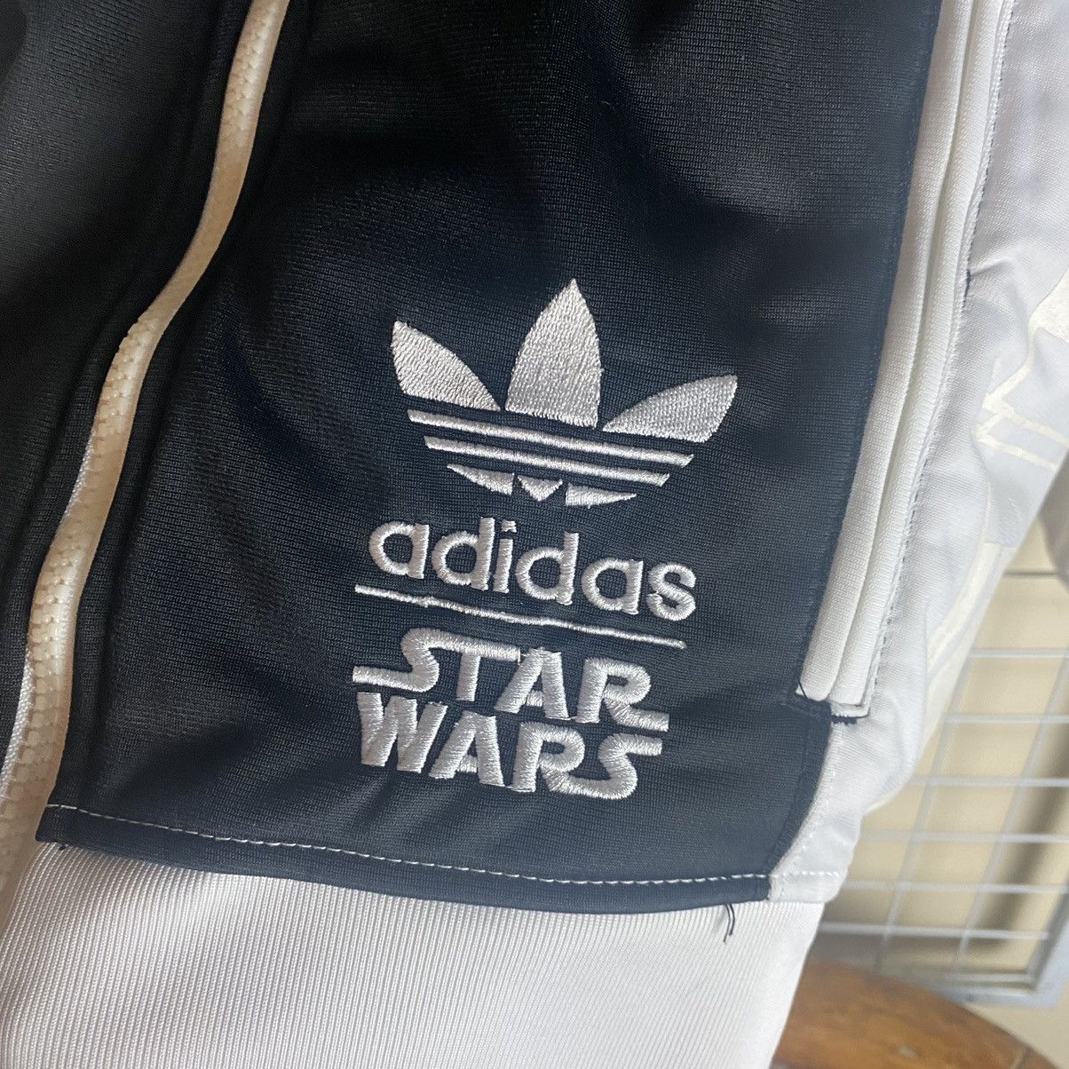 Adidas × RUN DMC × Vintage Adidas starwars troopers embroidered series tracktop jacket Size US L / EU 52-54 / 3 - 10 Thumbnail