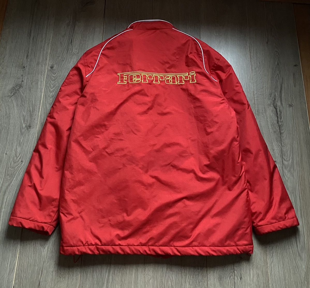 Ferrari Y2K Rare Ferrari Jacket Vintage Japanese Brand Big Logo Size US L / EU 52-54 / 3 - 8 Thumbnail
