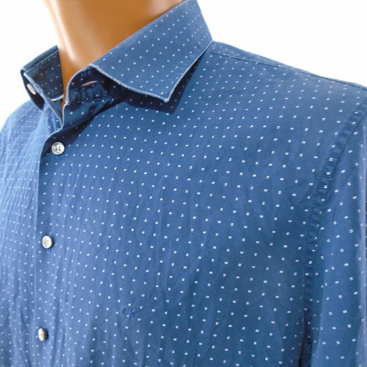 Calvin Klein Men's Shirt Calvin Klein. Dark blue. M. Used. Good Size US M / EU 48-50 / 2 - 8 Thumbnail