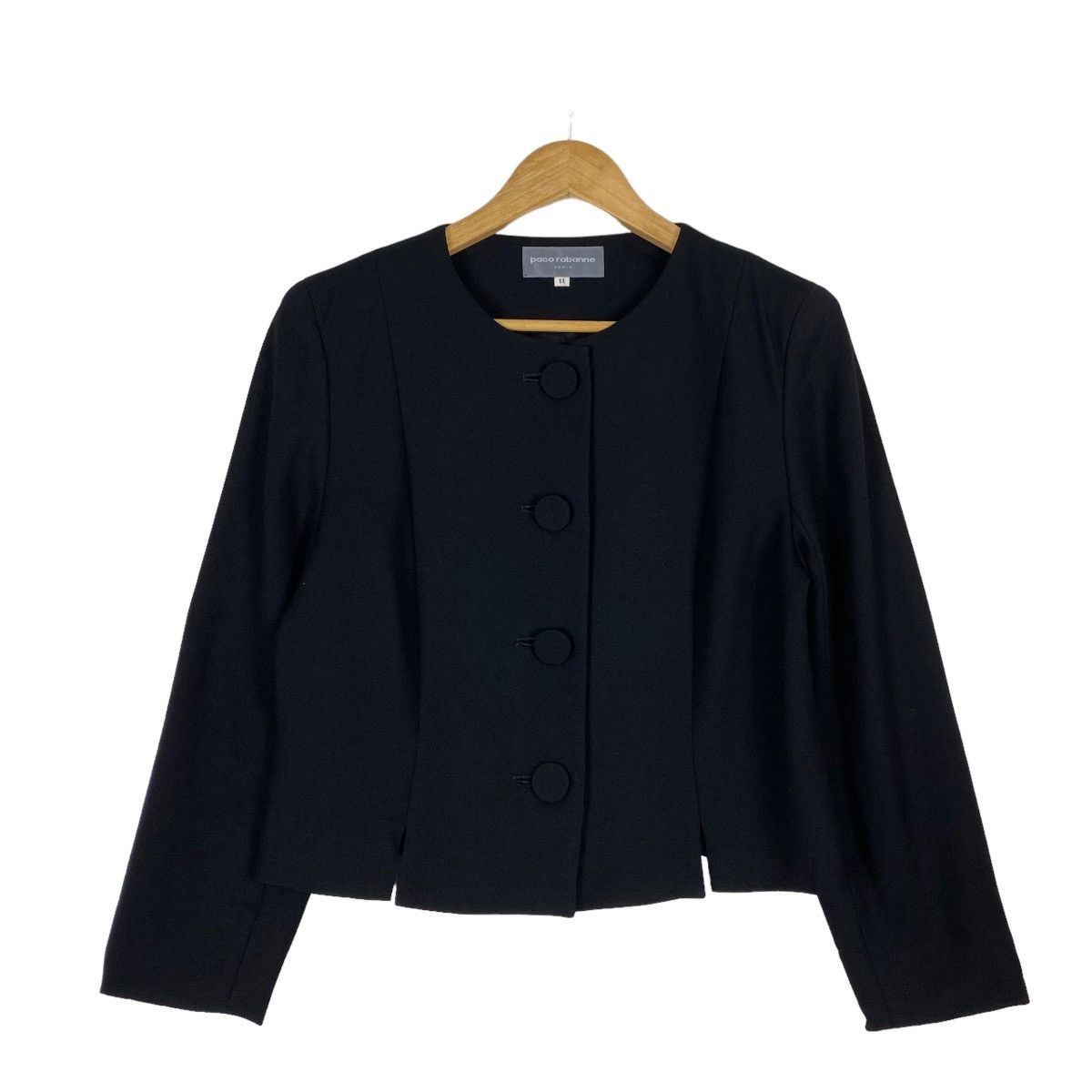 Designer × Paco Rabanne Paco Rabanne cropped jacket Size S / US 4 / IT 40 - 1 Thumbnail