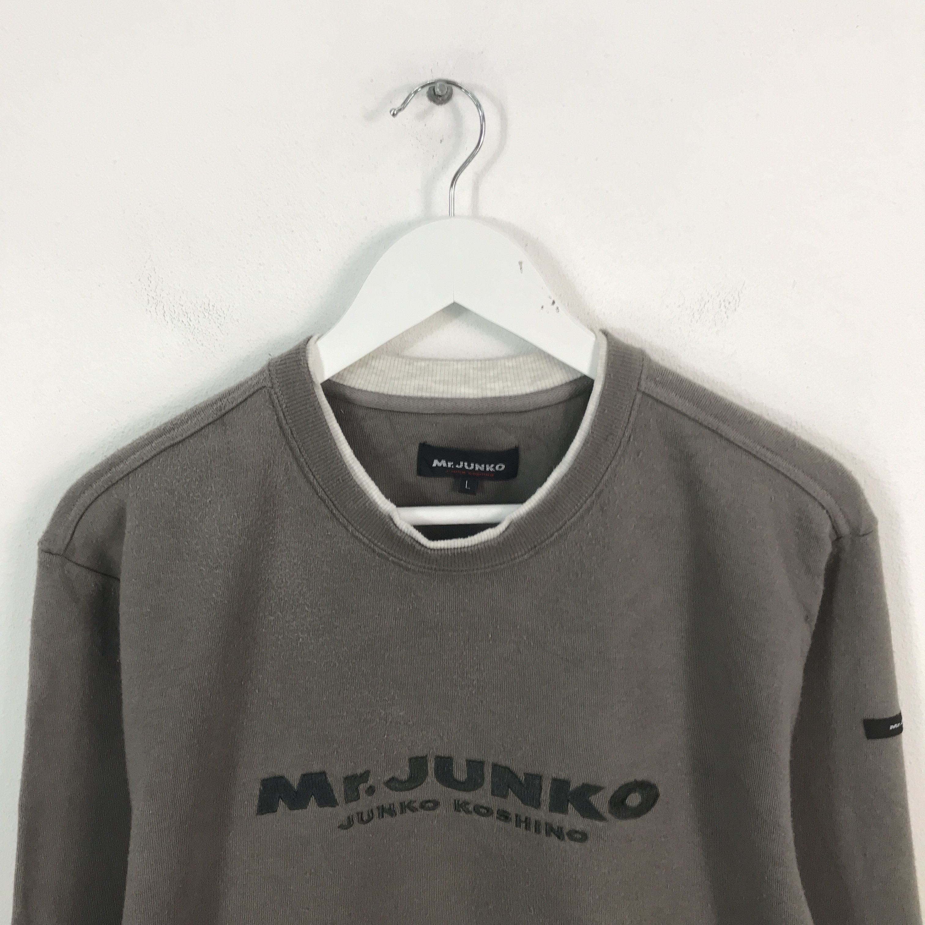 Japanese Brand × Mr. Junko Mr Junko Spell Out Sweatshirt Size US M / EU 48-50 / 2 - 2 Thumbnail