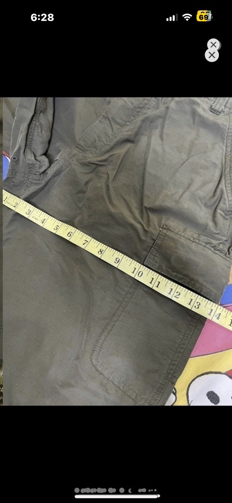 Gap ***FINAL DROP***RARE 00s GAP CROPPED NYLON CARGO L/36 Size US 36 / EU 52 - 6 Thumbnail