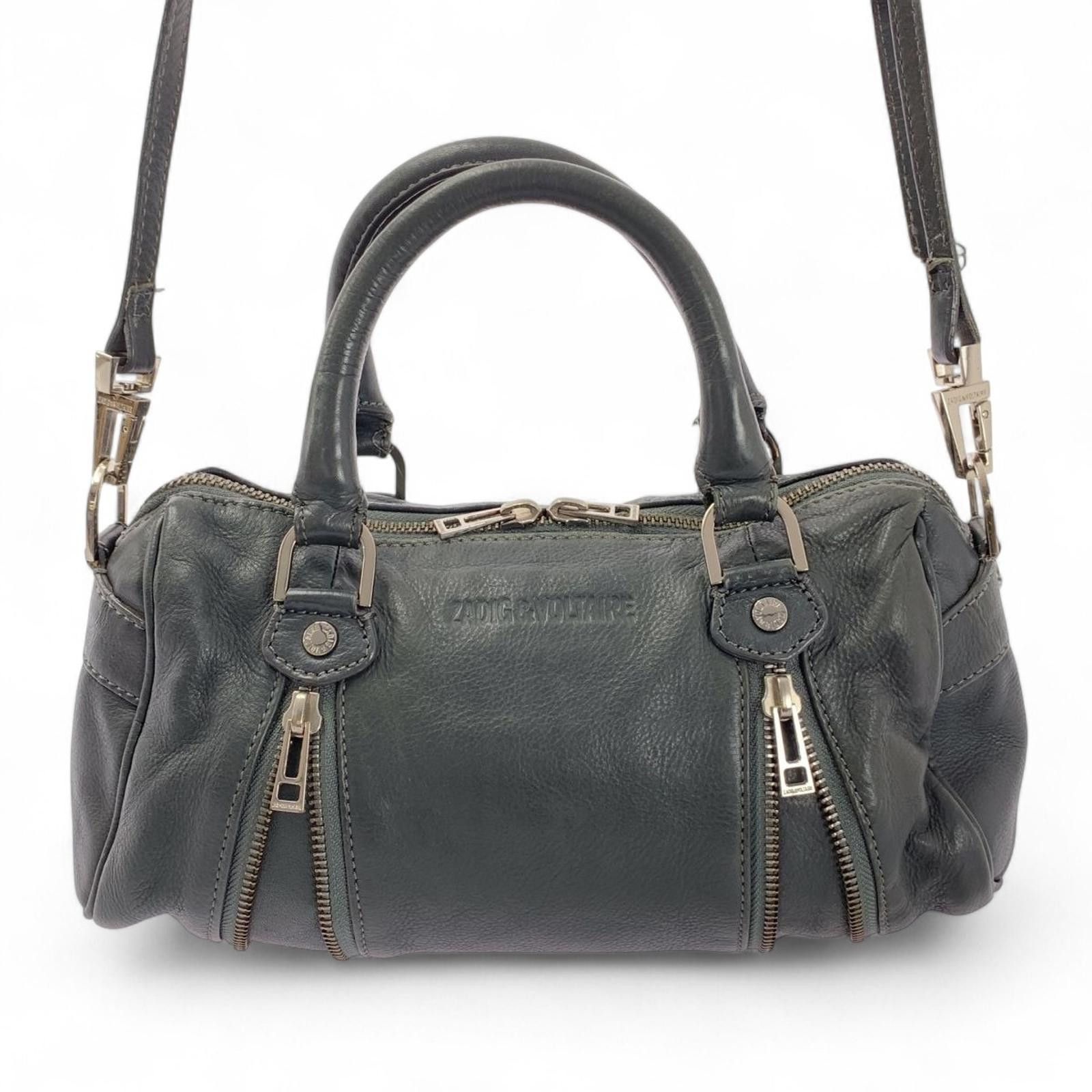 Zadig & Voltaire Zadig & Voltaire - Leather Handbag Adjustable Strap Size ONE SIZE - 7 Thumbnail