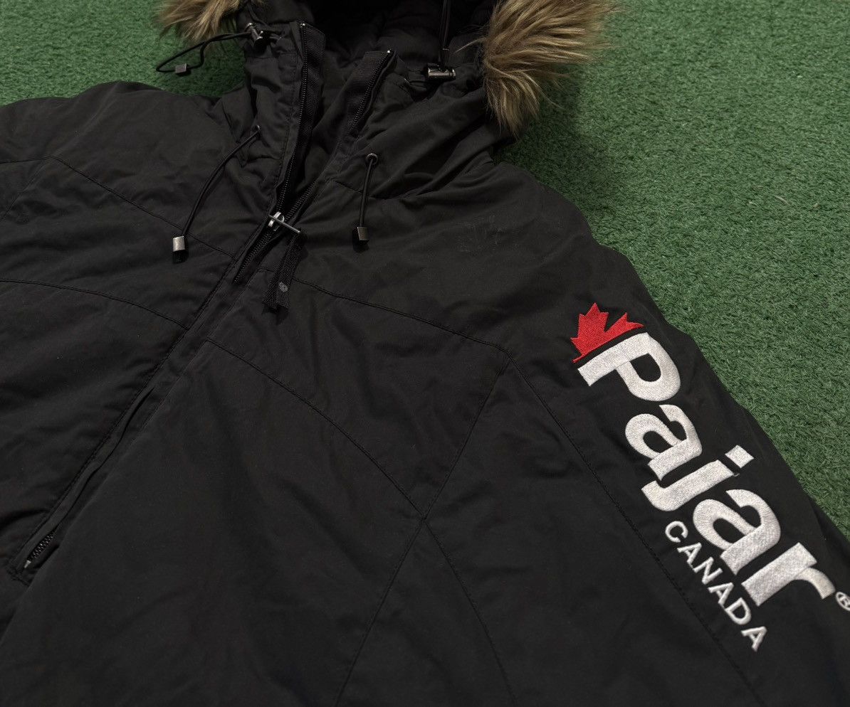 Pajar Pajar Canada Down Poncho Black Jacket Faux Fur Hood Size US M / EU 48-50 / 2 - 3 Thumbnail