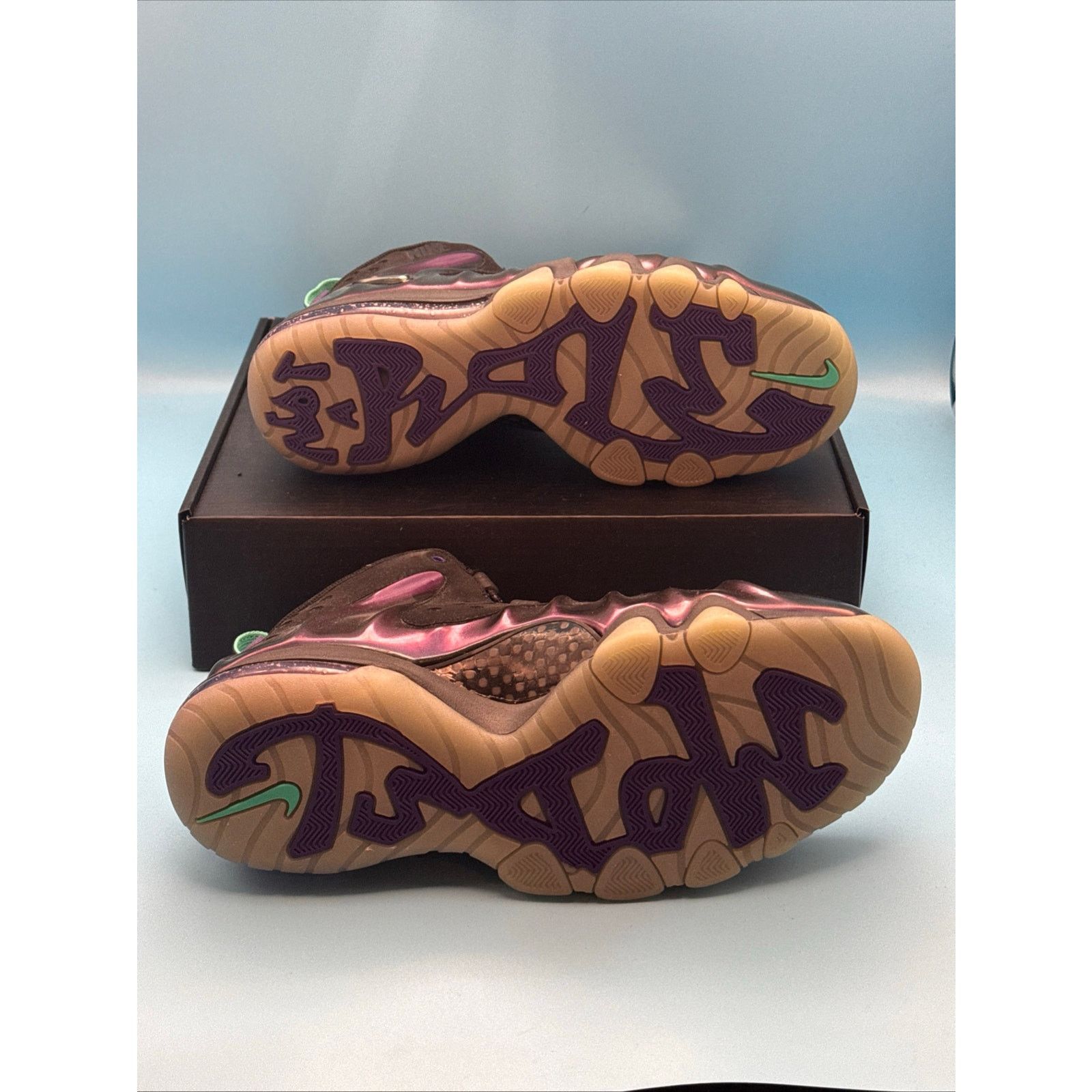 Nike Nike Barkley Posite Max 2013 Eggplant m8.5 w10 Size US 8 / EU 41 - 7 Thumbnail