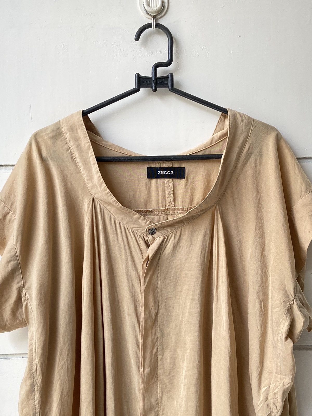 Zucca ZUCCA Brown Blouse Size L / US 10 / IT 46 - 12 Thumbnail