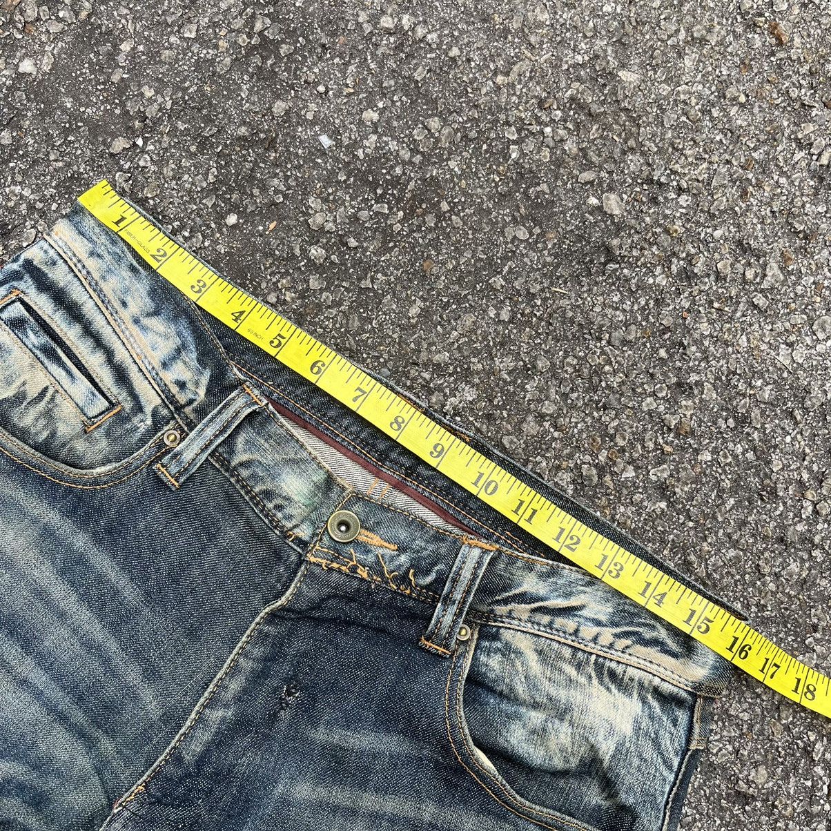 Issey Miyake TETE HOMME Denim Issey Miyake Slim Jeans Mud wash Rusty Pant Size US 31 - 8 Thumbnail