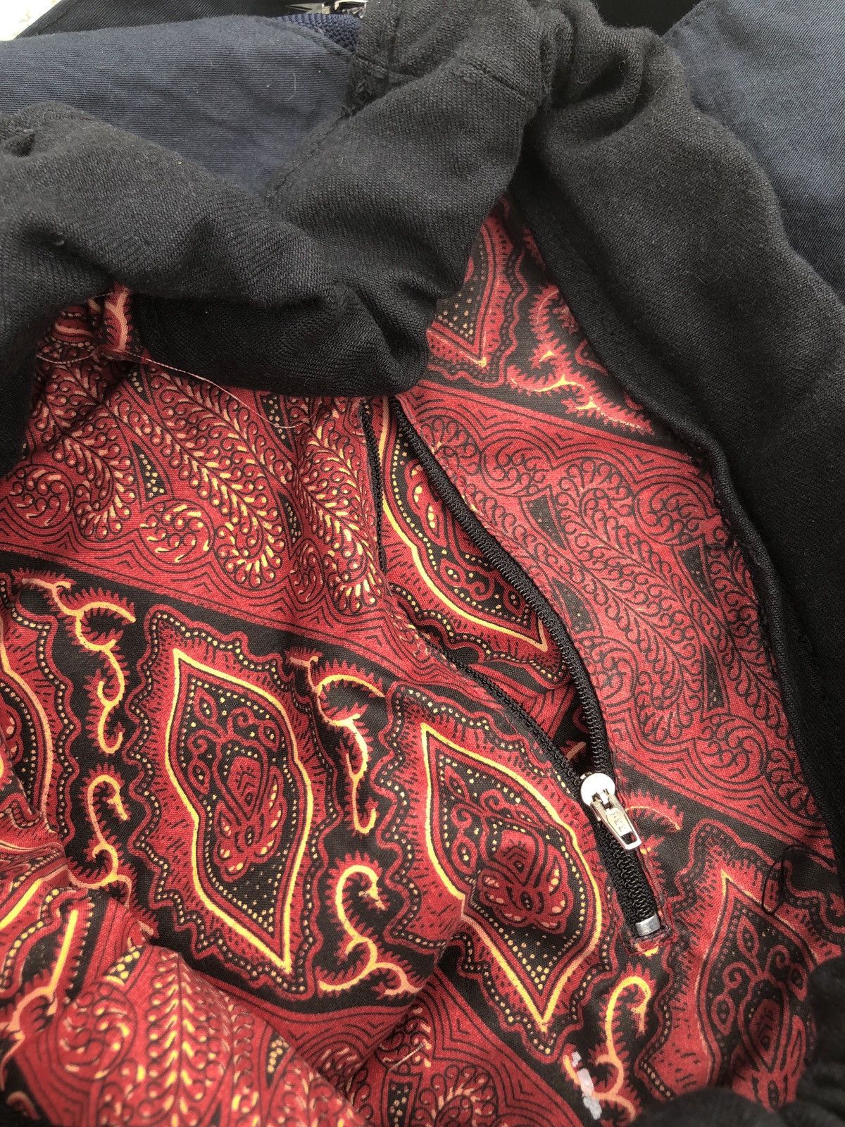 Japanese Brand × Vintage REWORKED BACKPACK x INDONESIAN TRADITIONAL BATIK (HANDMADE) Size ONE SIZE - 4 Thumbnail