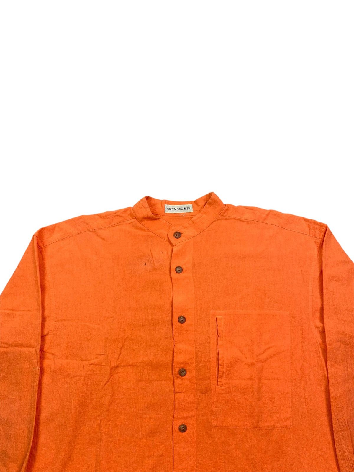 Issey Miyake × Japanese Brand × Vintage Vintage issey miyake men Shirt button Size US L / EU 52-54 / 3 - 2 Thumbnail