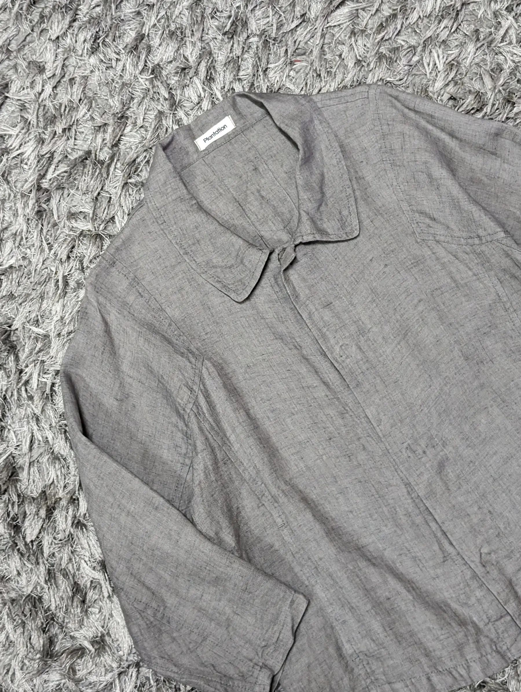 Issey Miyake S/S 2003 Issey Miyake Plantation Cropped Jacket Button Up Size M / US 6-8 / IT 42-44 - 6 Thumbnail