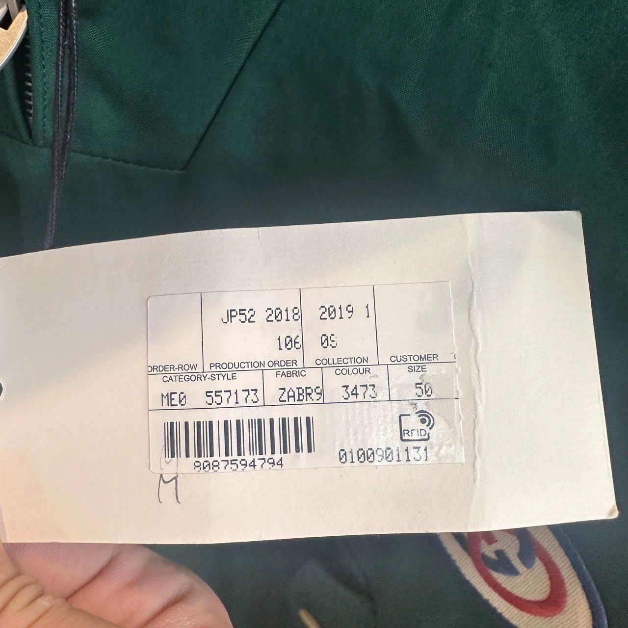 Gucci gucci half-zip g logo jacket Size US L / EU 52-54 / 3 - 5 Thumbnail