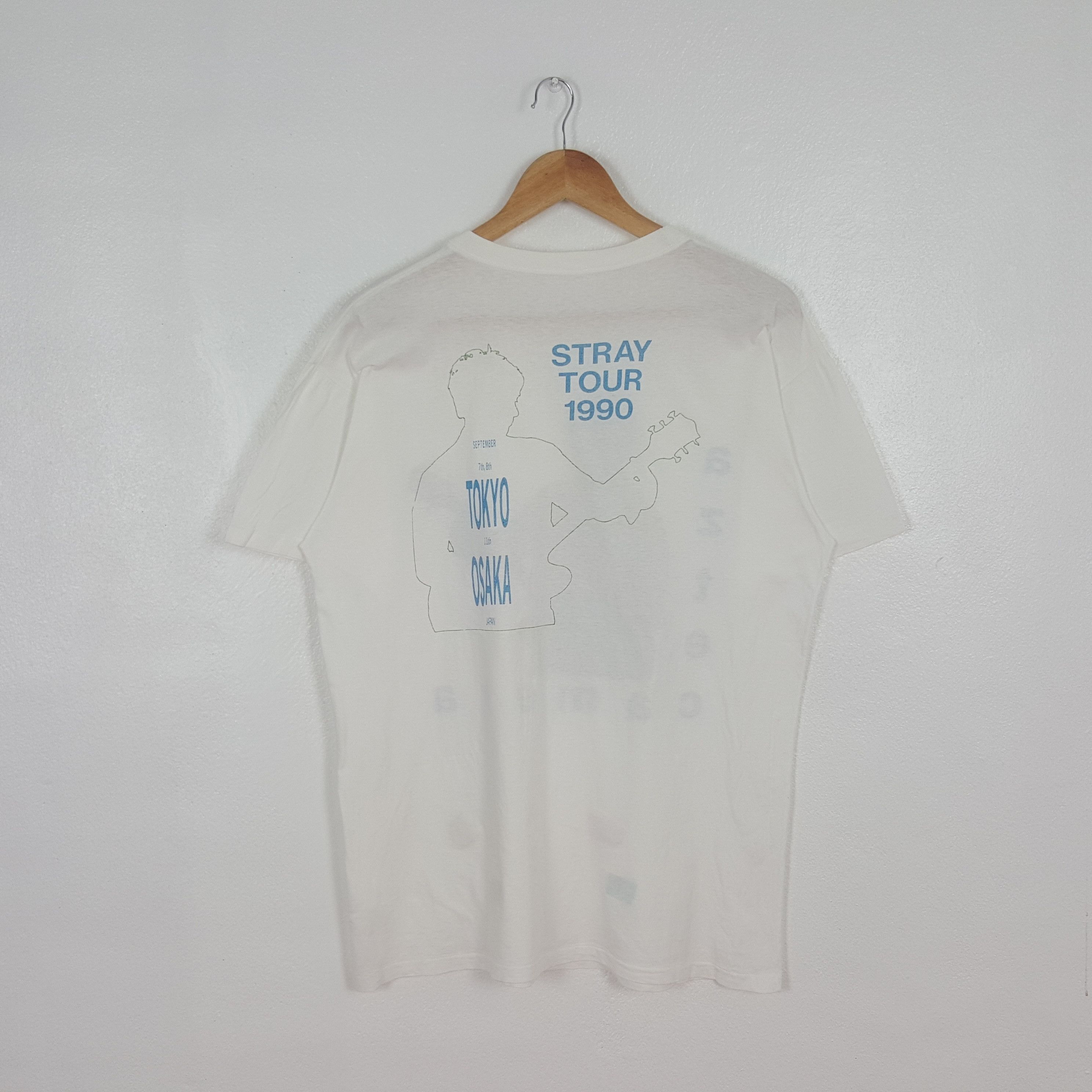Vintage Vintage Aztec Camera Stray Tour 1990 Band Tshirt C319N20 Size US M / EU 48-50 / 2 - 3 Thumbnail