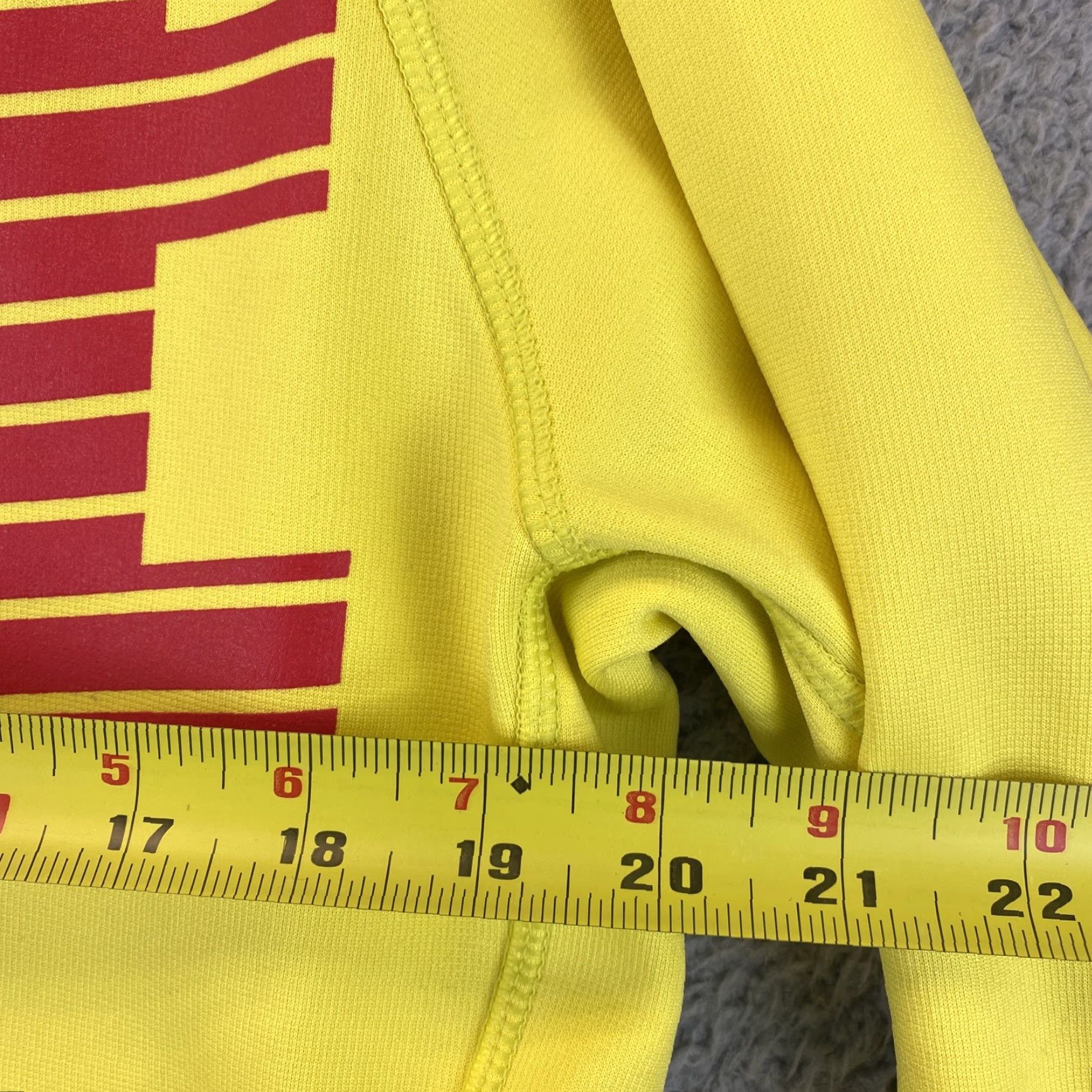 Nike Nike Therma-Fit Women's Size L Neon Yellow Pullover Hoodie Sweatshirt / 57-18 Size L / US 10 / IT 46 - 5 Thumbnail