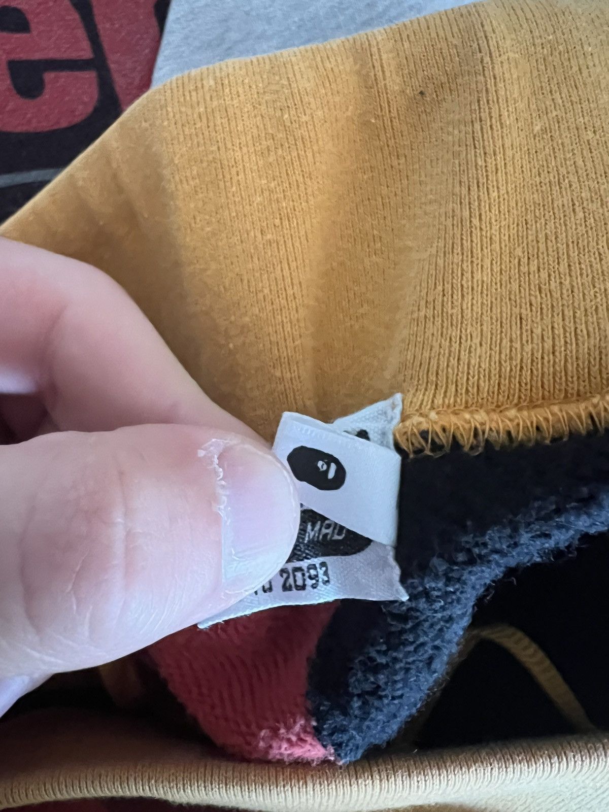 Bape Bape Tiger Shark Cuffed Sweatpants Size US 33 - 4 Thumbnail