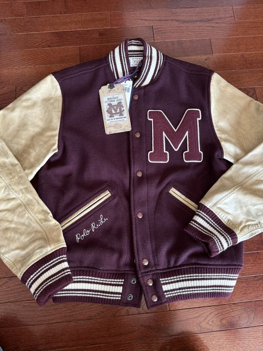 Polo Ralph Lauren POLO RALPH LAUREN Morehouse Letterman Varsity Jacket ...