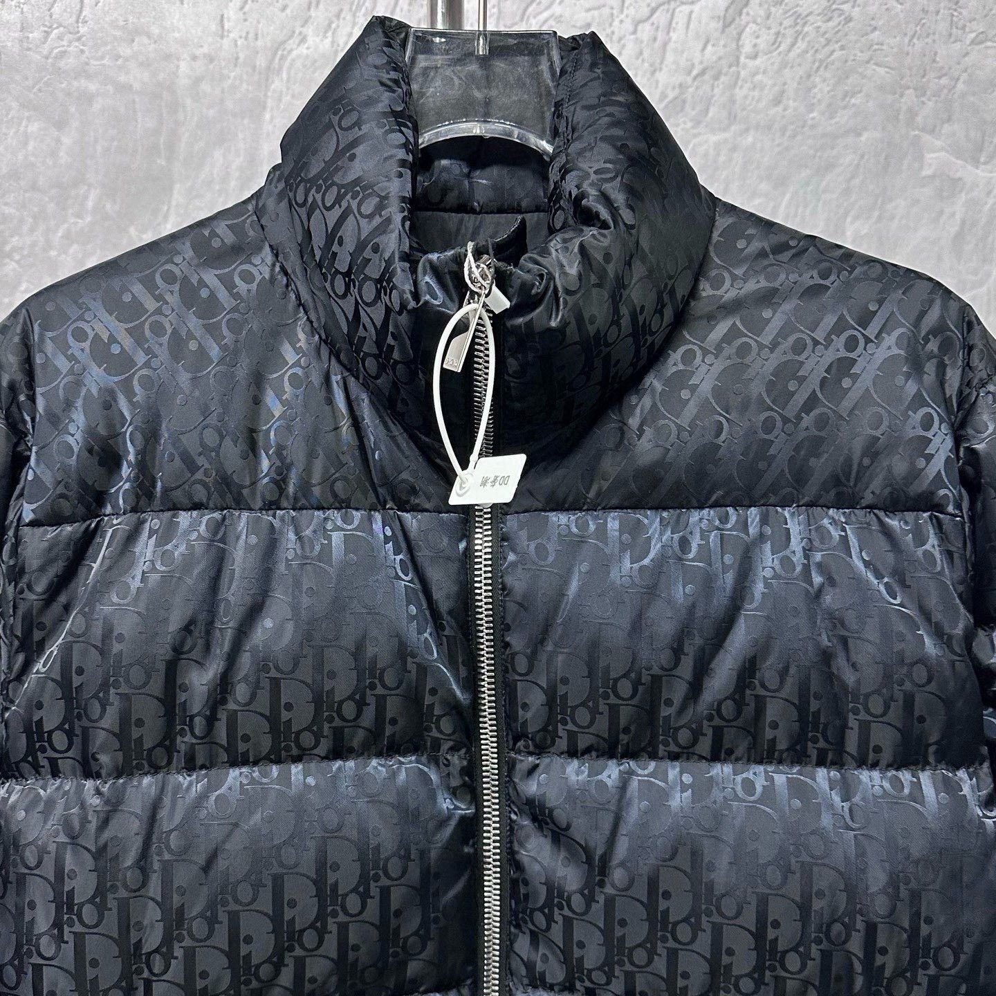 Dior DIOR Stand Collar Logo Print Down Jacket Size US XXS / EU 40 - 2 Thumbnail