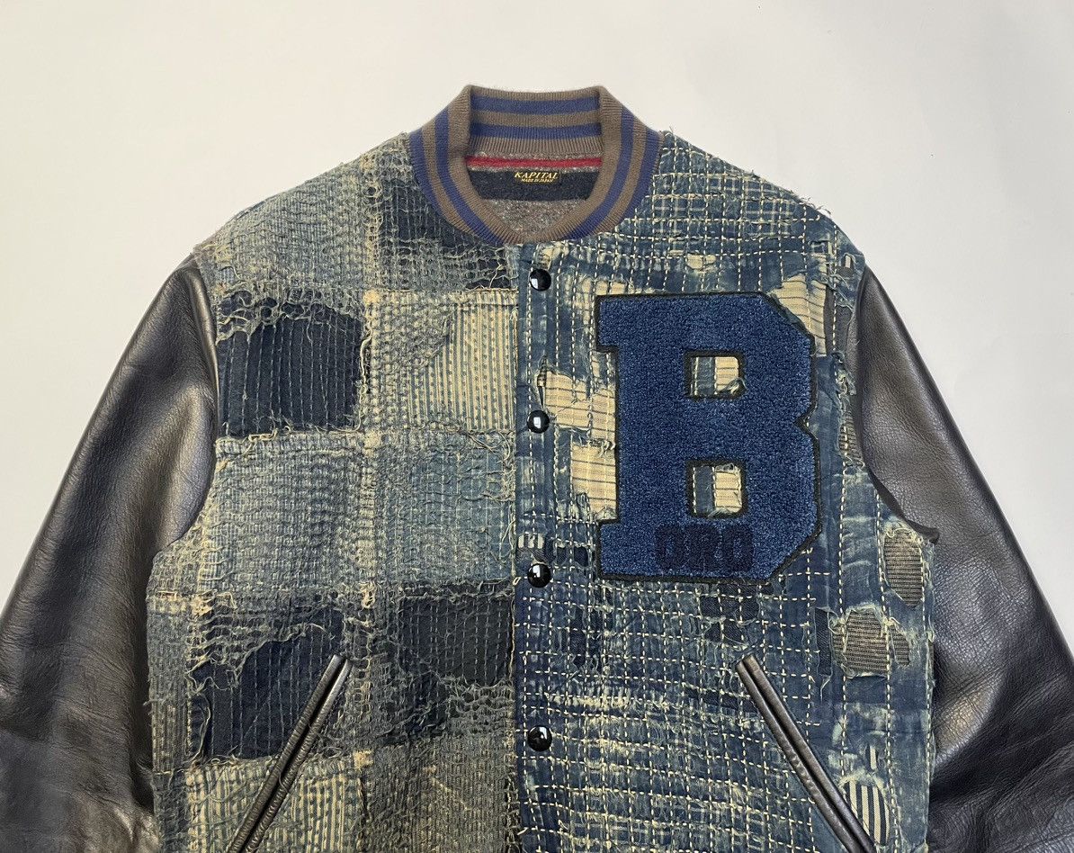 Kapital Boro Sashiko Bomber Jacket Size US M / EU 48-50 / 2 - 3 Thumbnail