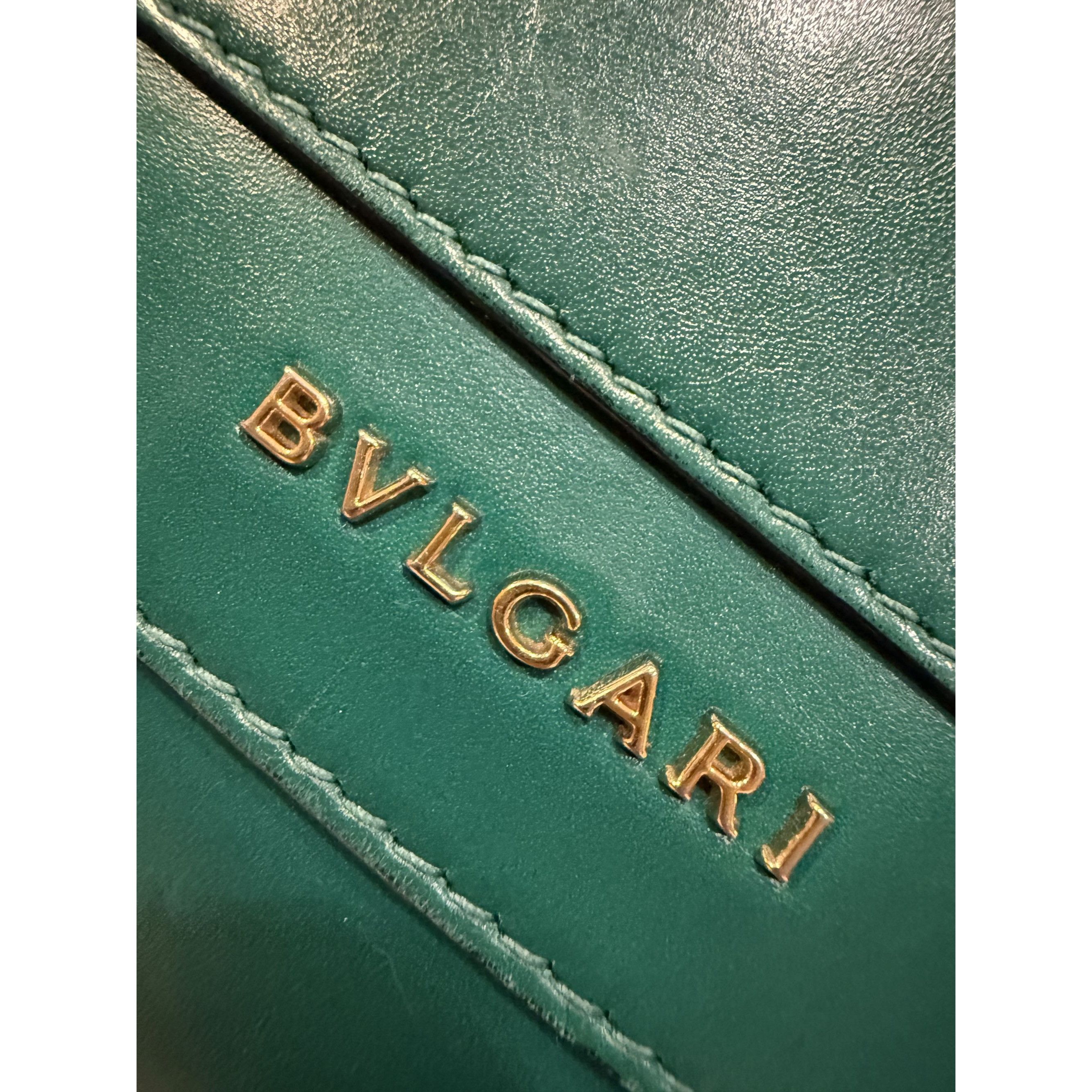 Bvlgari Bvlgari Serpenti Forever Emerald Green Leather Crossbody Bag Size ONE SIZE - 6 Thumbnail