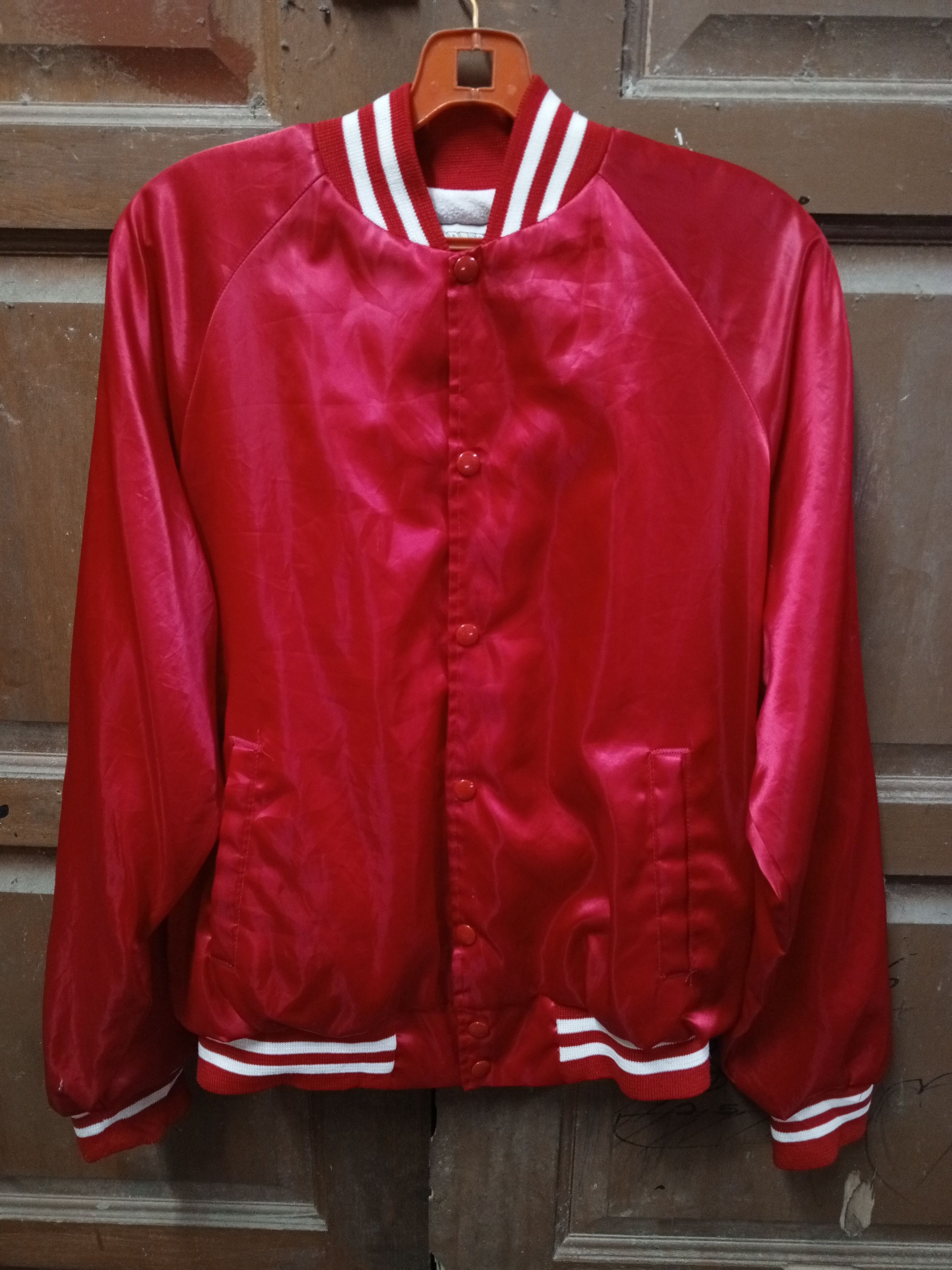 Other 🔥90s🔥nylon versity jacket rare Size US L / EU 52-54 / 3 - 2 Thumbnail