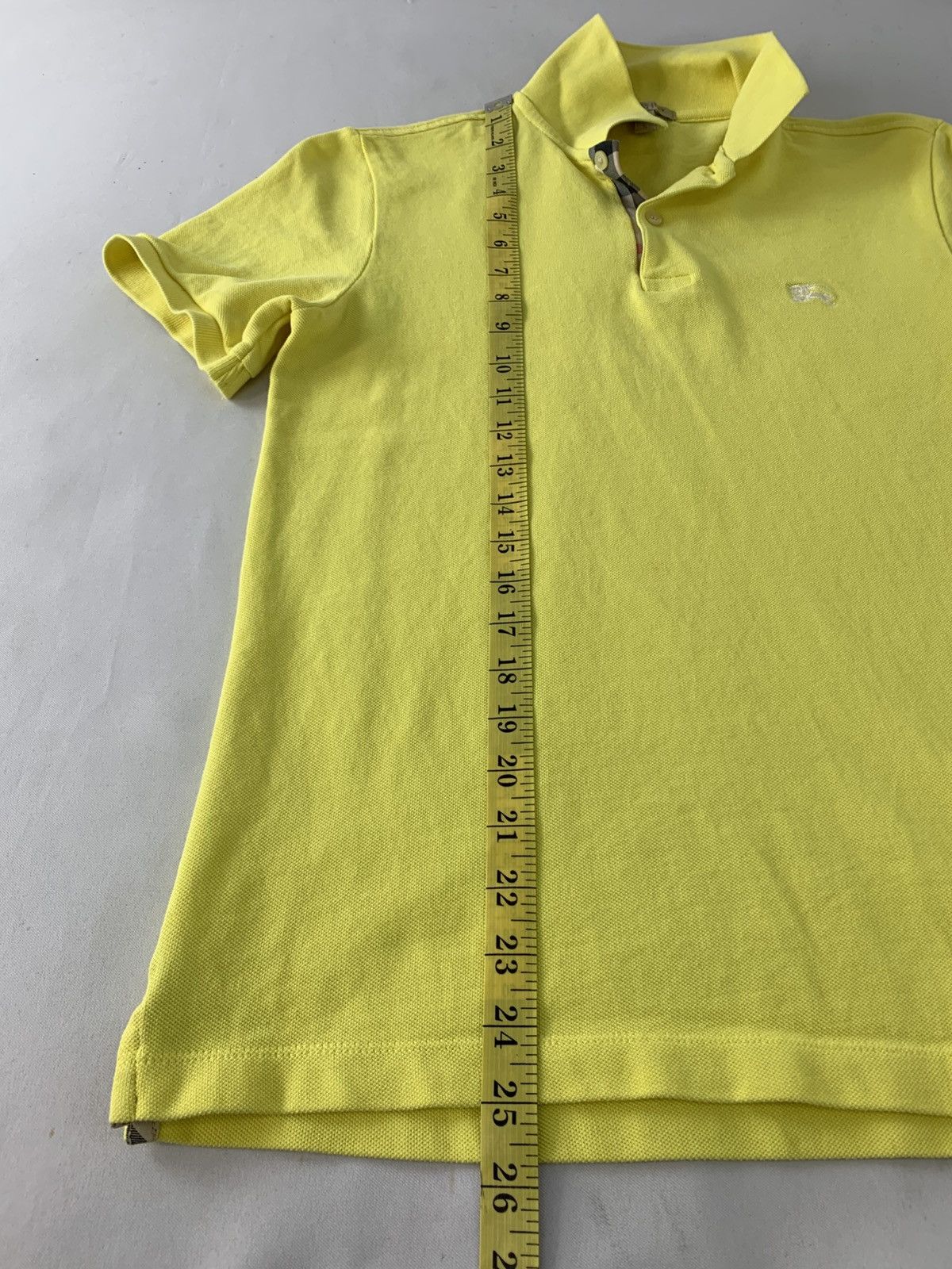 Burberry Burberry Brit Small Embroidery Logo Plain Polo Tee Tshirt Size US S / EU 44-46 / 1 - 9 Thumbnail