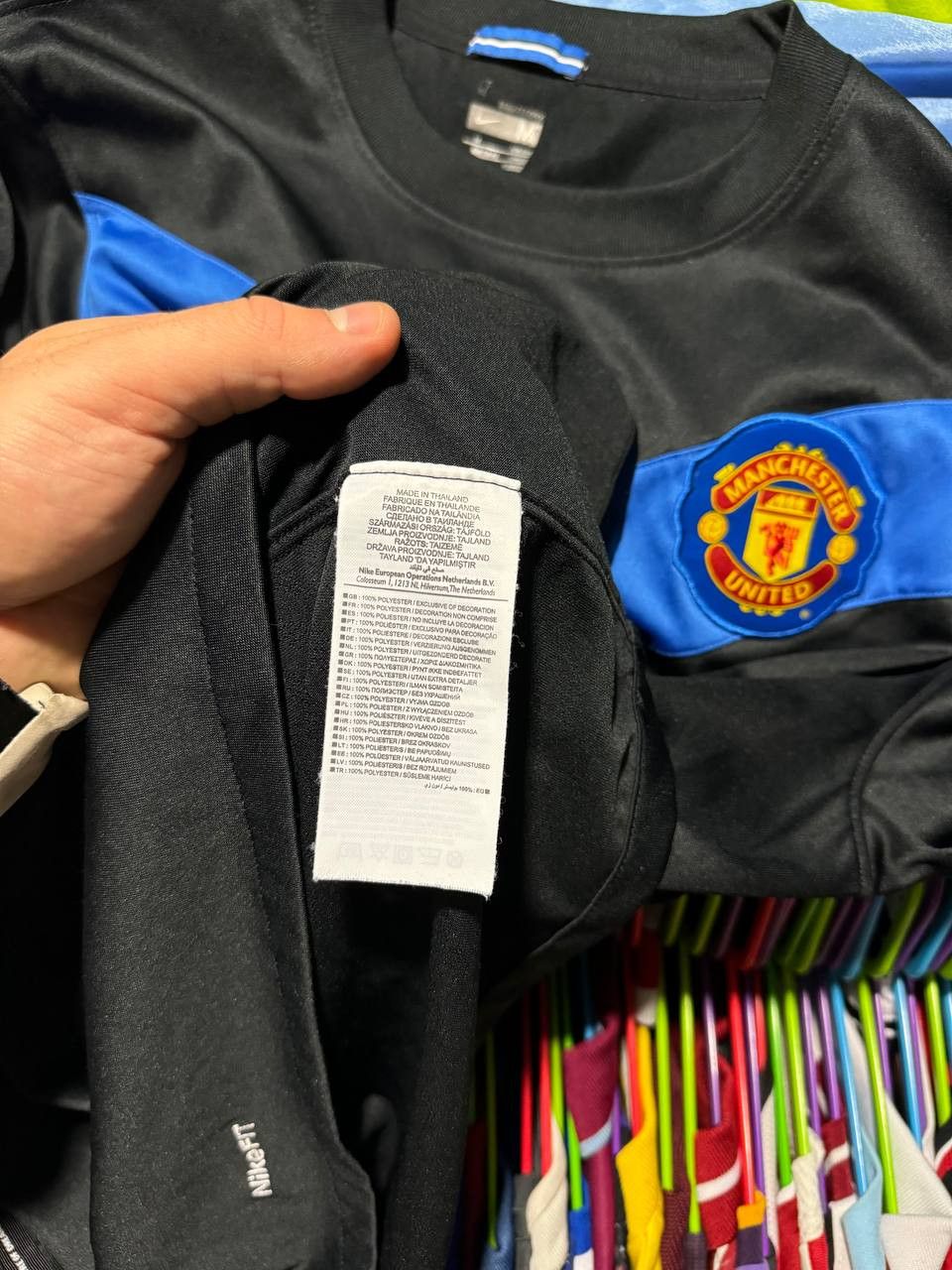Nike × Vintage Manchester United 2009/10 Away Nike Soccer Jersey Vontage M Size US M / EU 48-50 / 2 - 12 Thumbnail