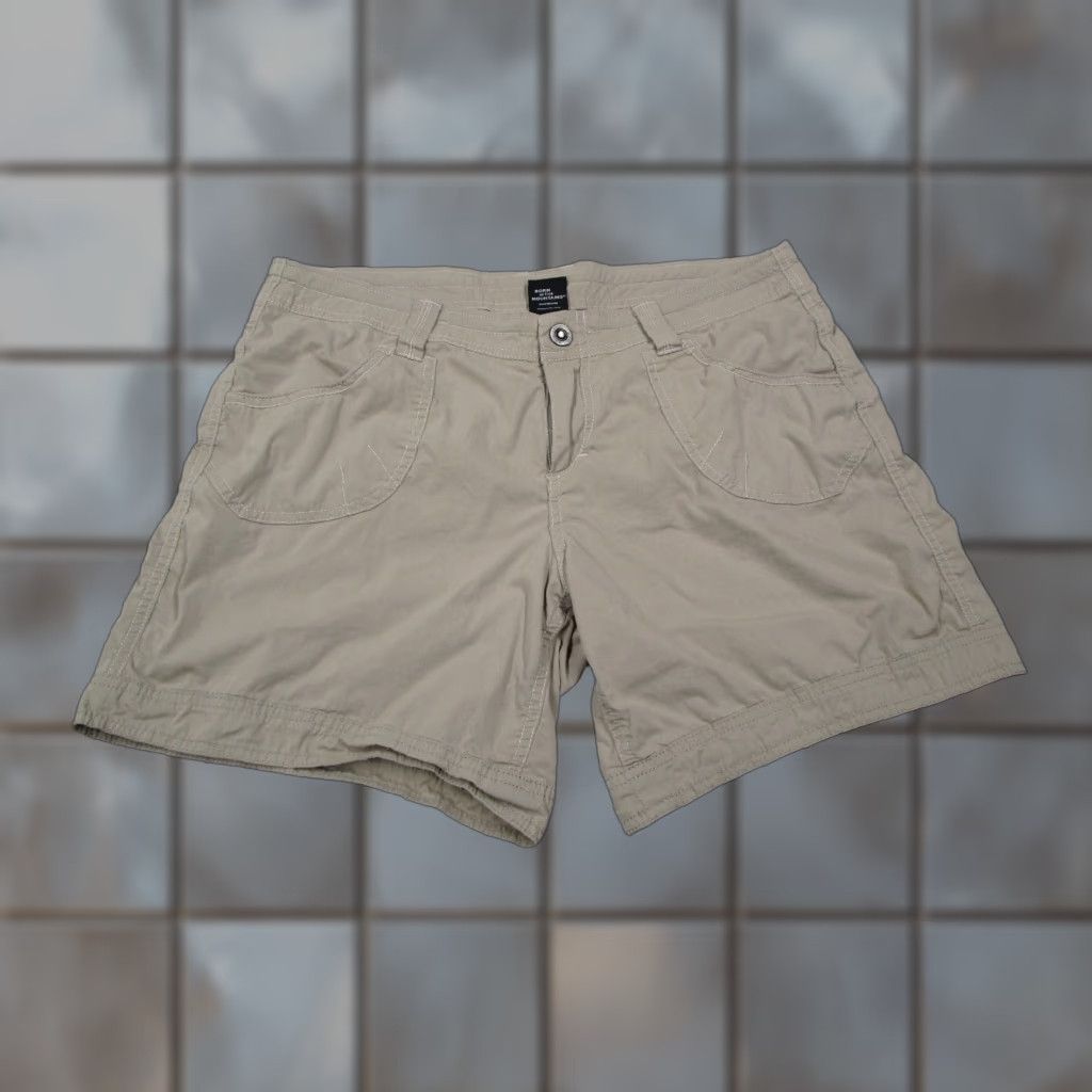 Vintage Kuhl Shorts Women 12 Beige KONTRA 6" Casual Workwear Camp Hike Khaki Travel Women Size 34" / US 12 / IT 48 - 1 Thumbnail