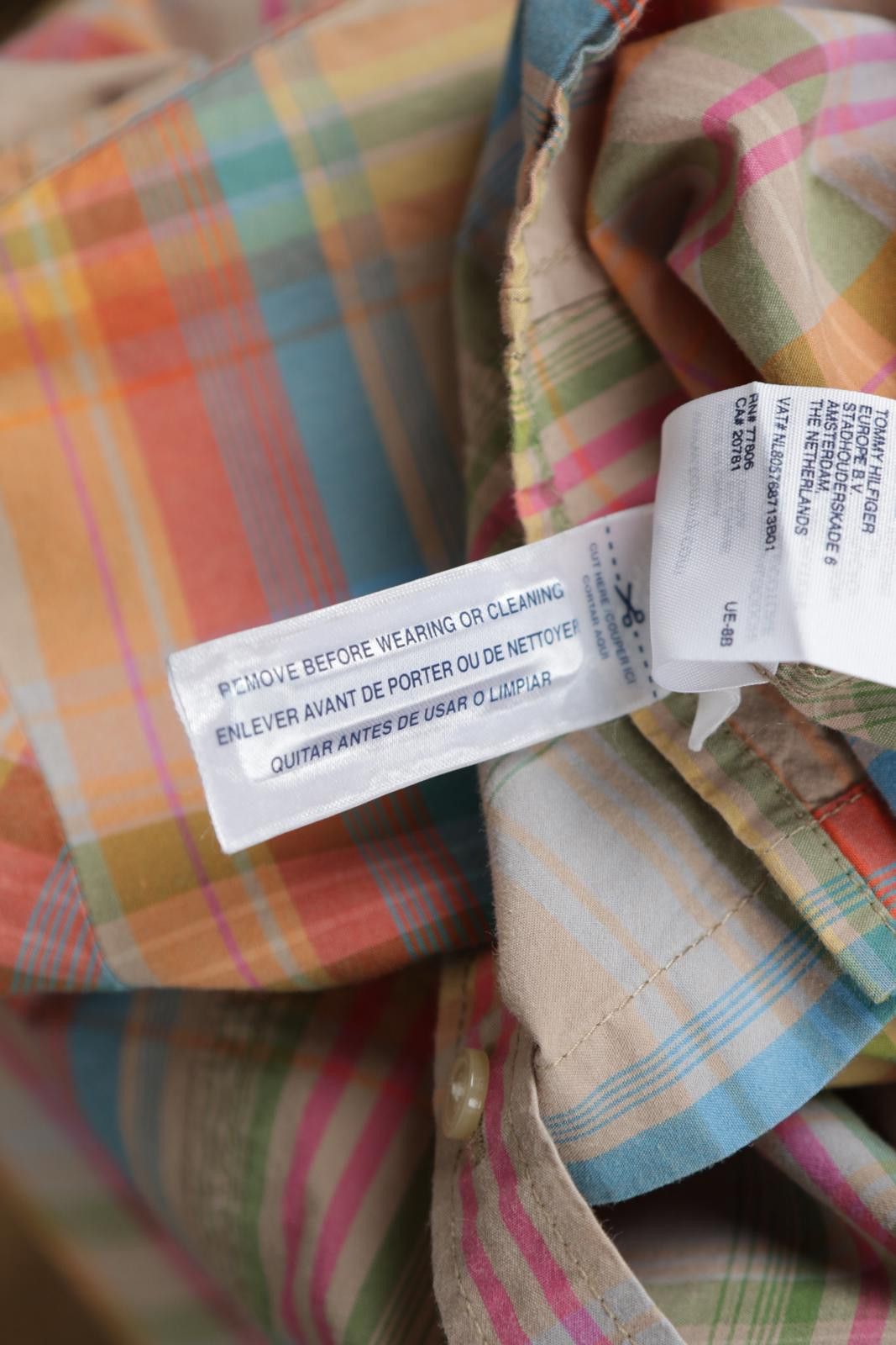 Tommy Hilfiger 00's Tommy Hilfiger Plaid Short Sleeve Button-Up Size S / US 4 / IT 40 - 6 Thumbnail